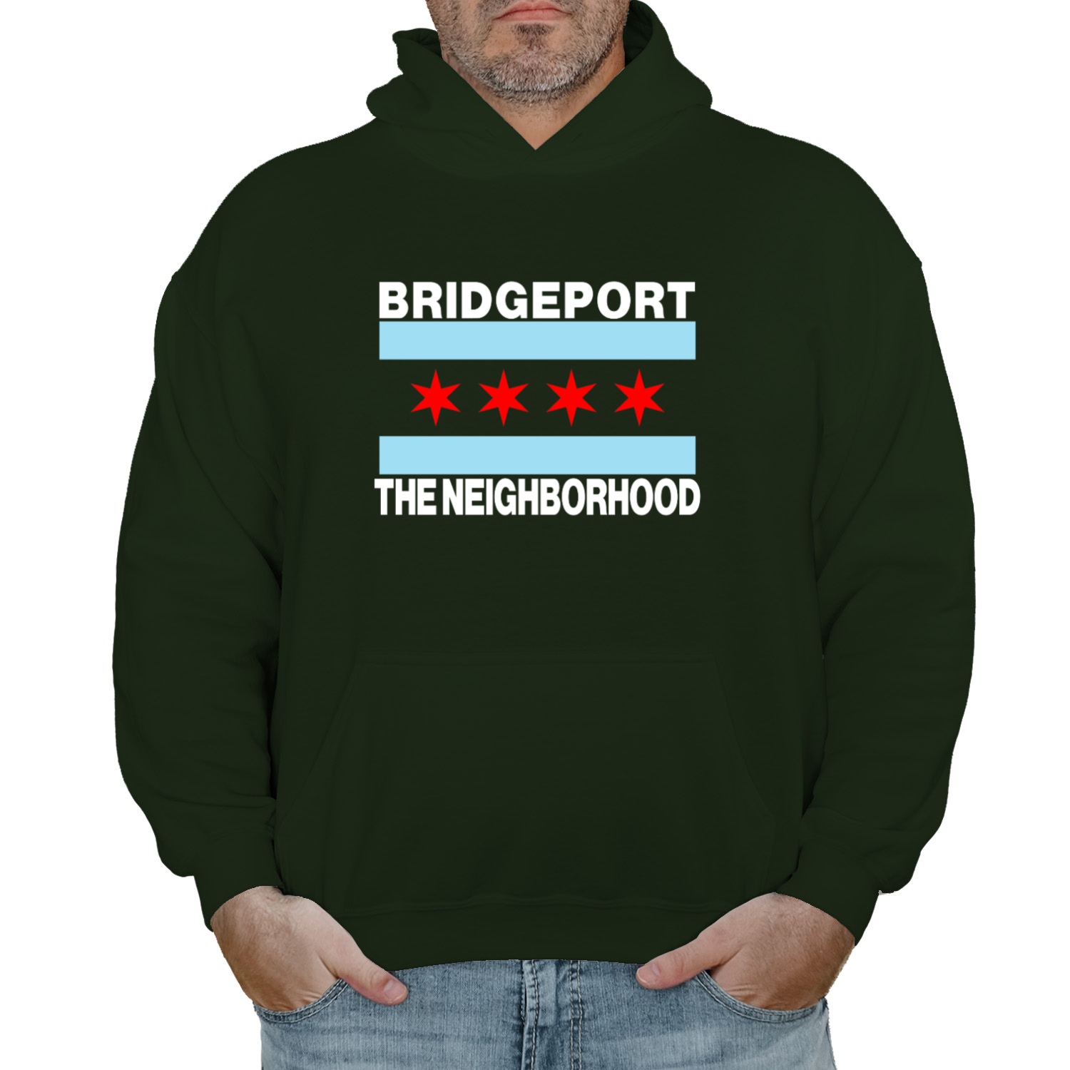 Chicago Flag Bridgeport Hoodie