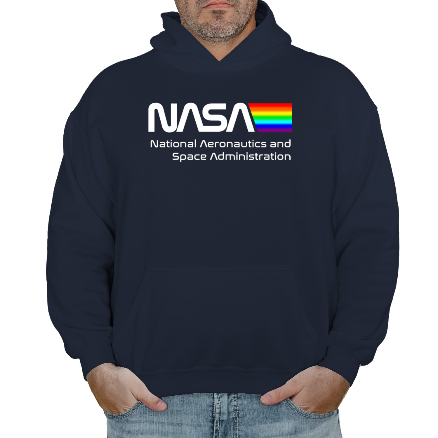 NASA Space Logo Hoodie