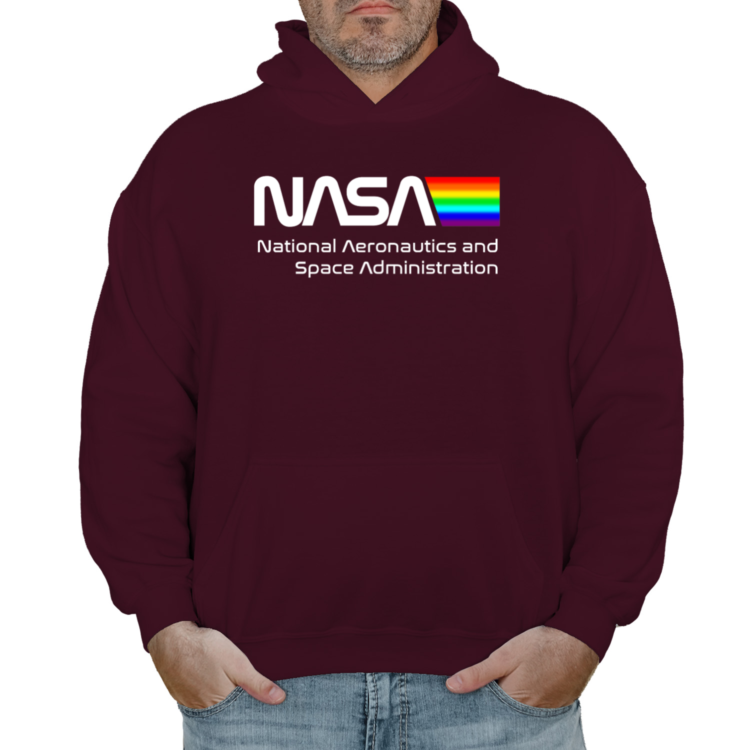 NASA Space Logo Hoodie