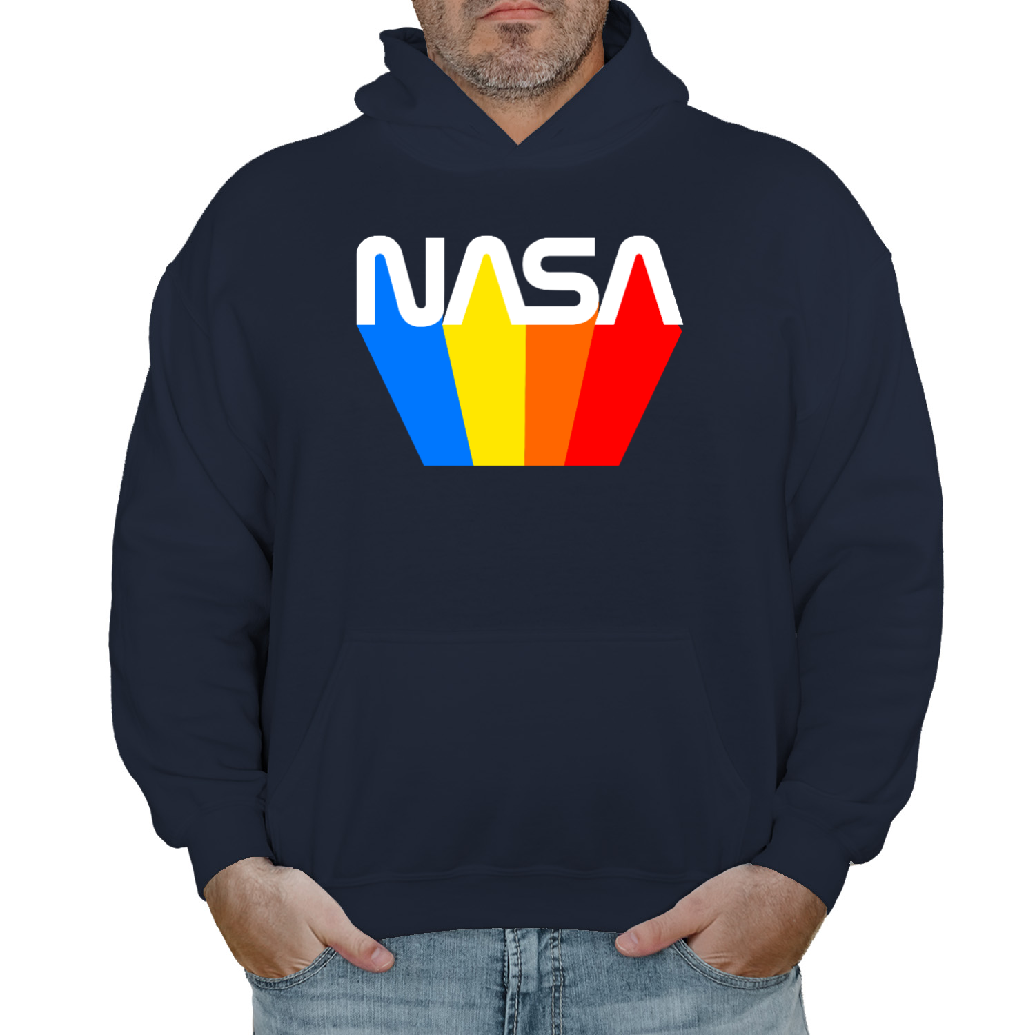 NASA 80's Retro Hoodie