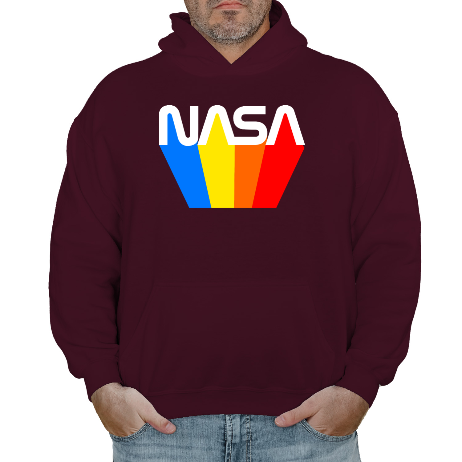 NASA 80's Retro Hoodie