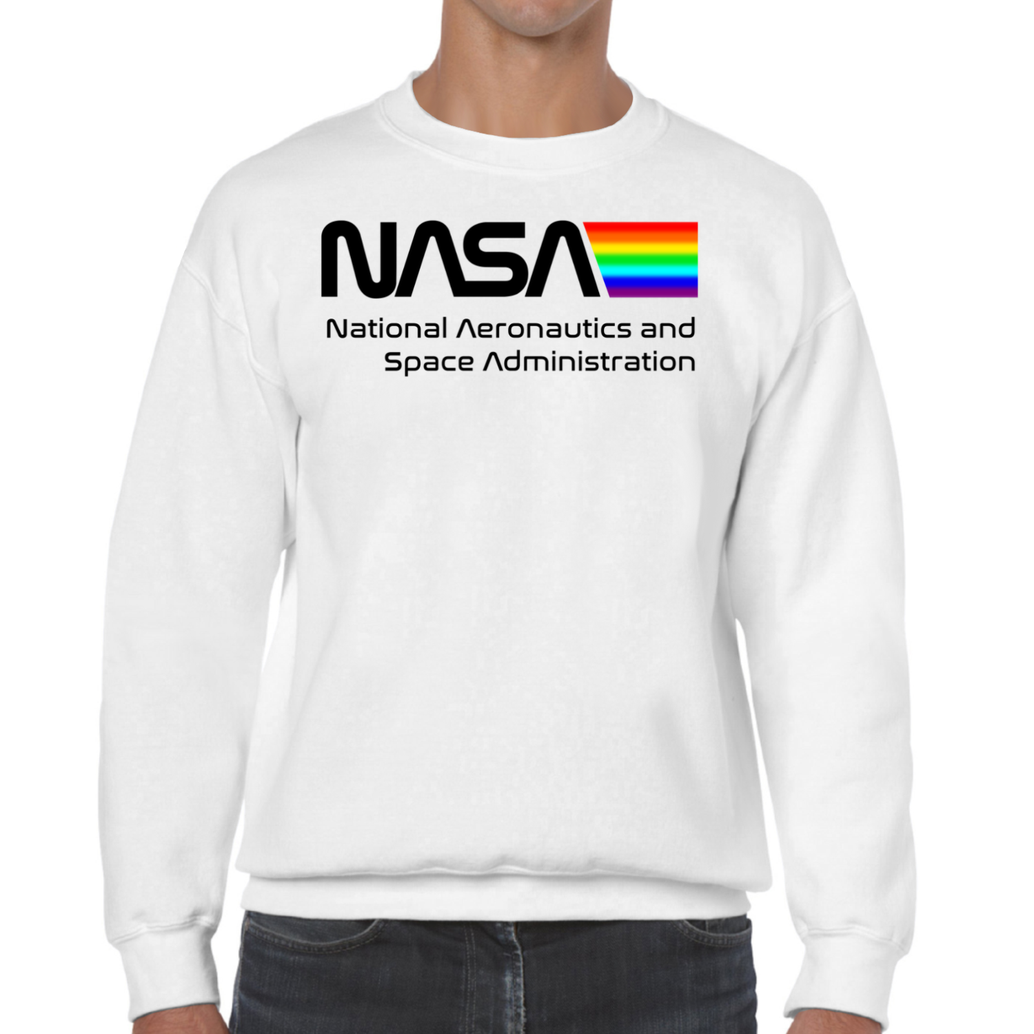 NASA Space Logo Sweatshirt