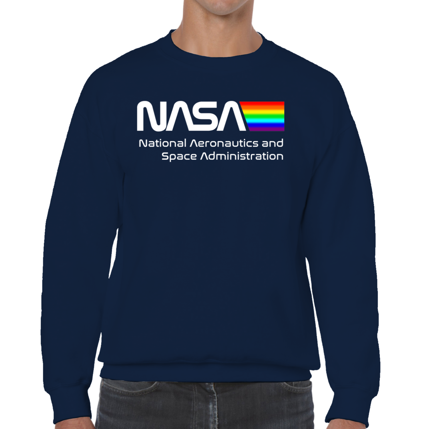 NASA Space Logo Sweatshirt