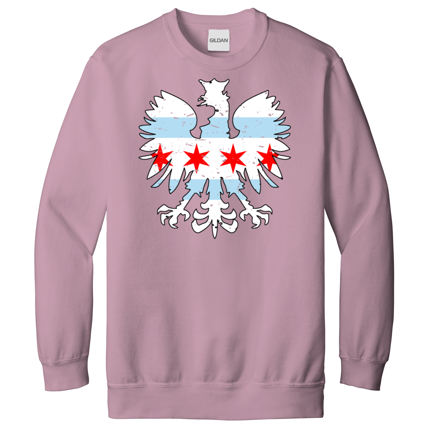 Chicago Flag Eagle Sweatshirt