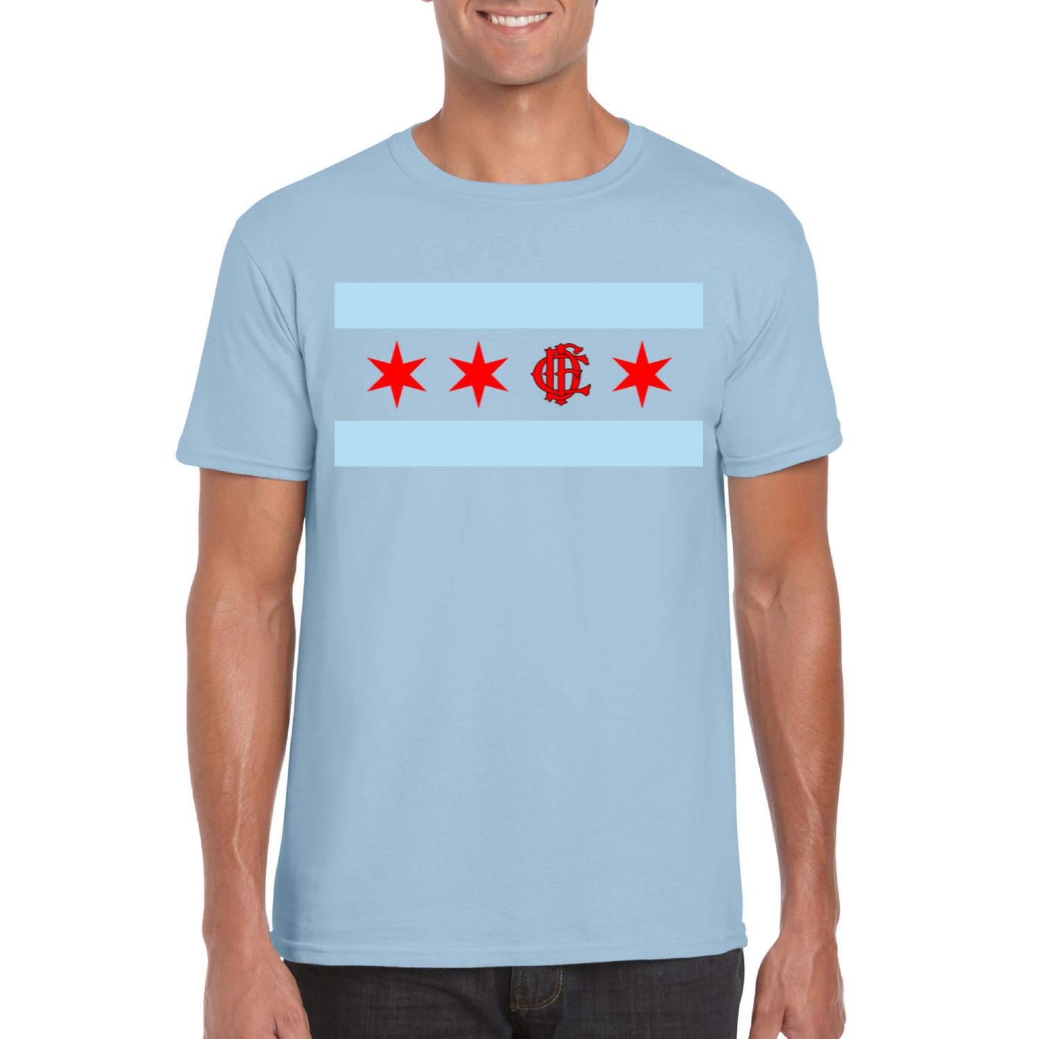 Chicago Flag FD/EMT T-Shirt