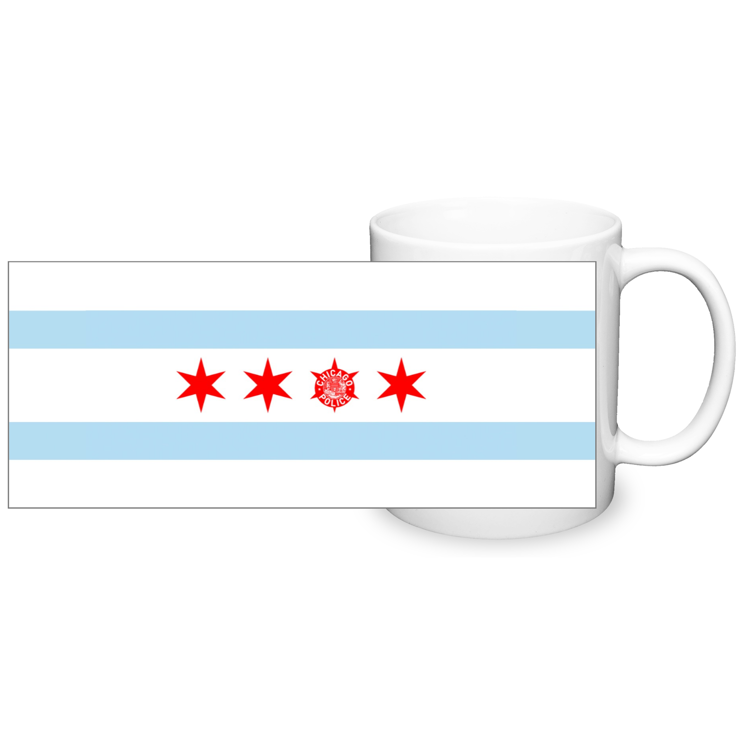 Chicago PD Flag 11oz Mug