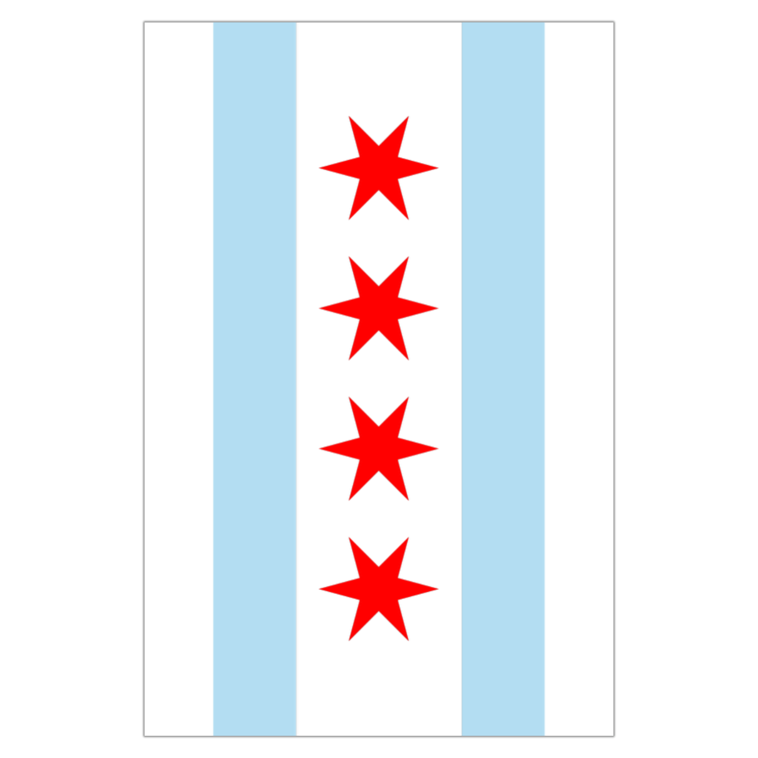 Chicago Garden Flag