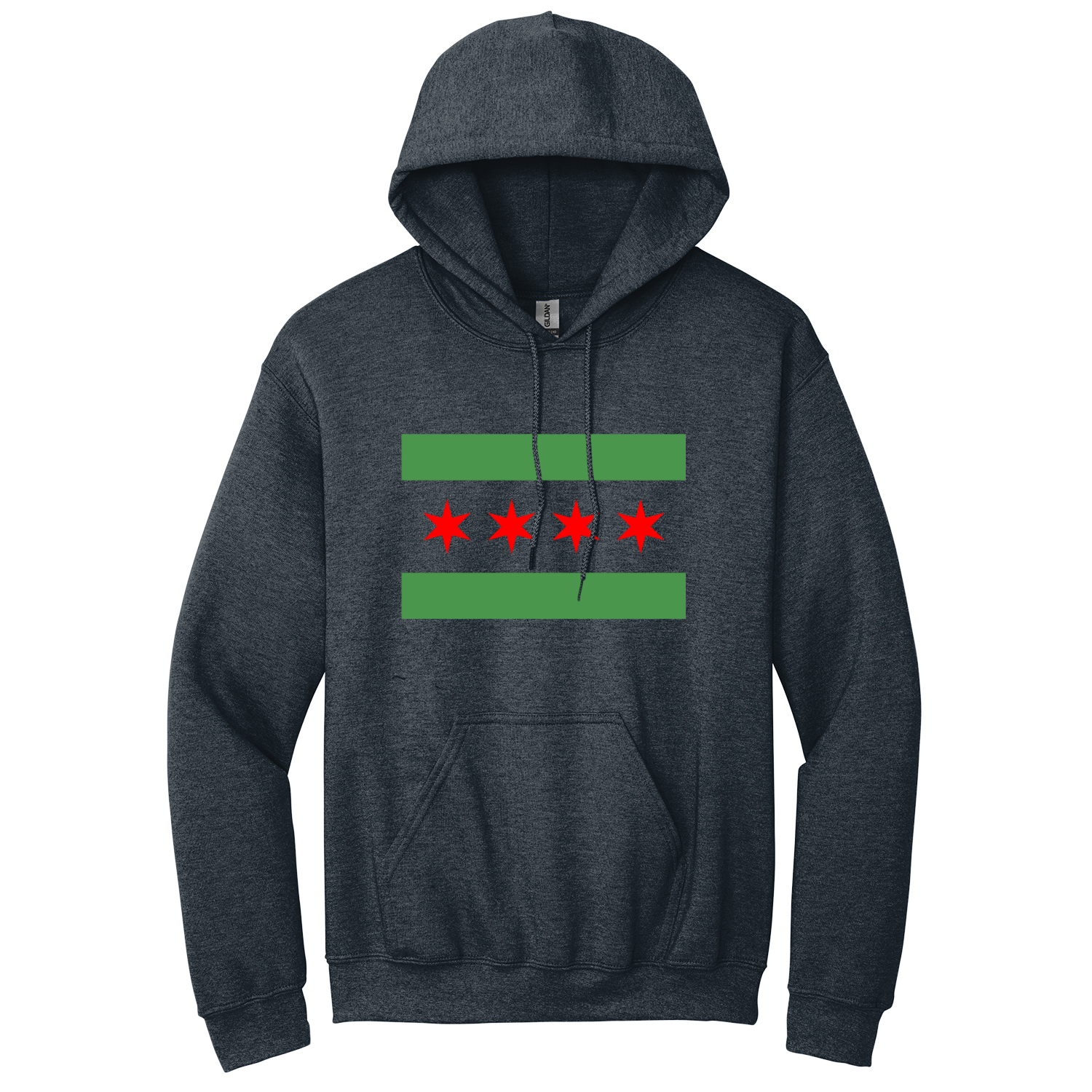 Chicago Flag Green River Hoodie