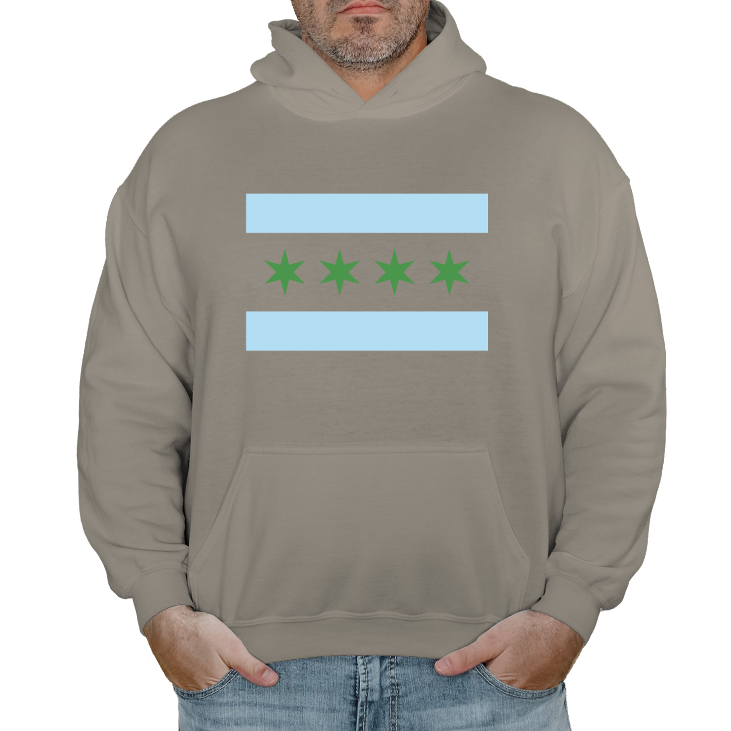 Chicago Flag St Patty’s Hoodie