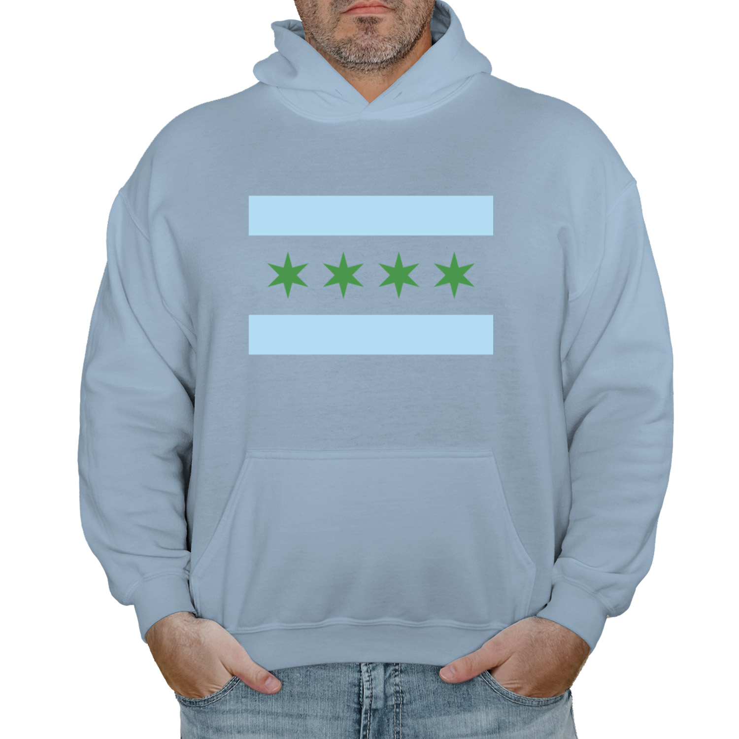 Chicago Flag St Patty’s Hoodie