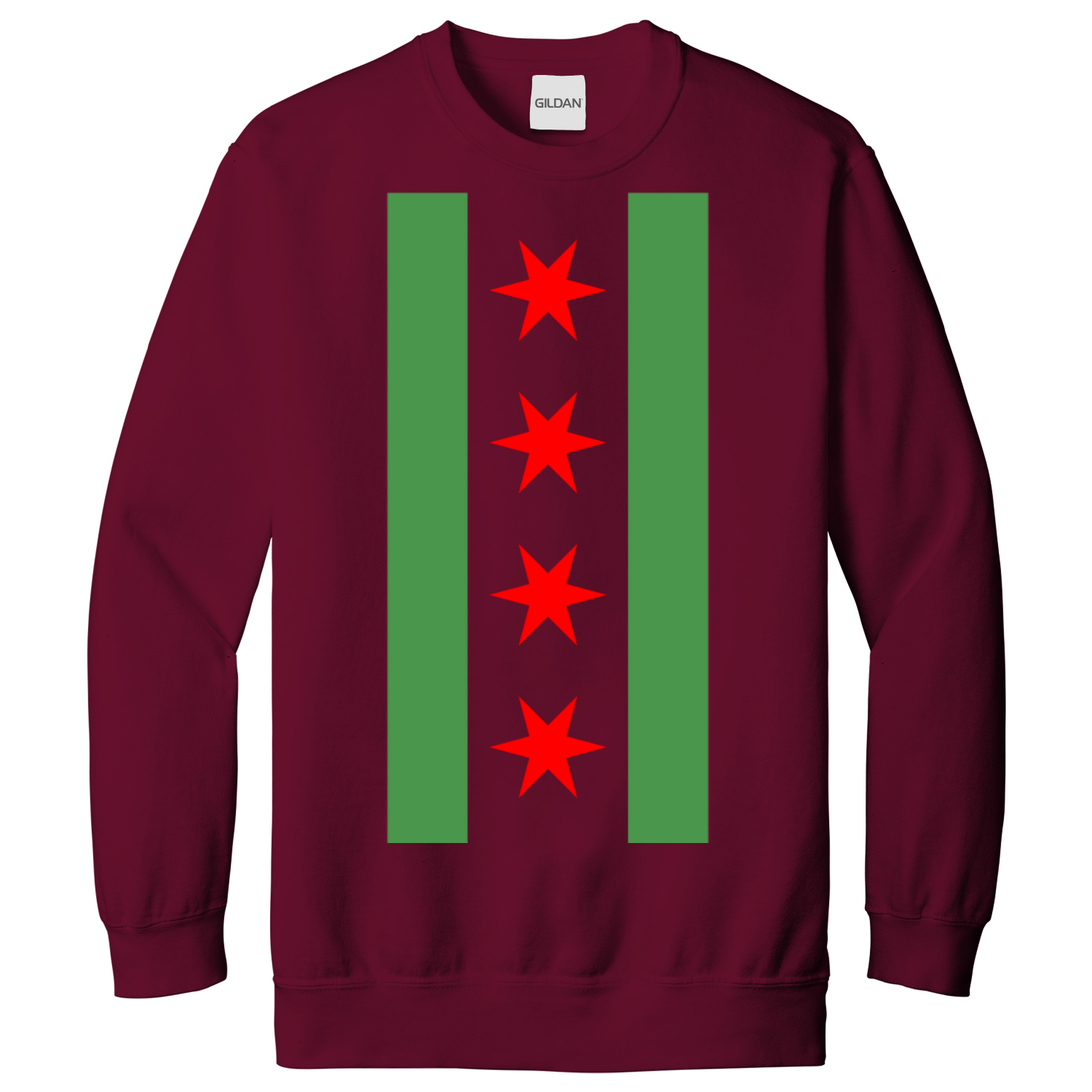 Chicago Flag Green River Sweatshirt