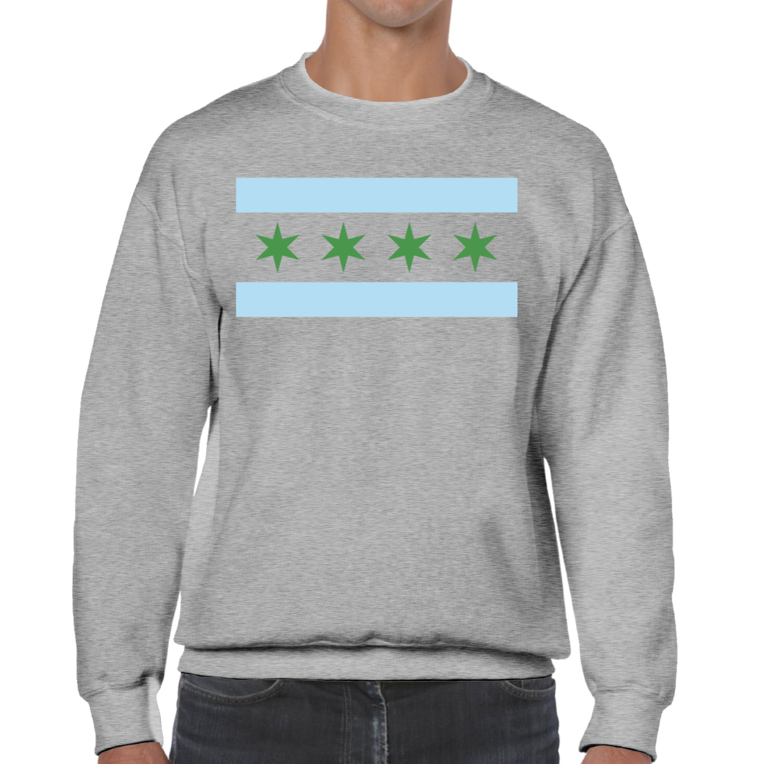Chicago Flag St. Patty's Sweatshirt
