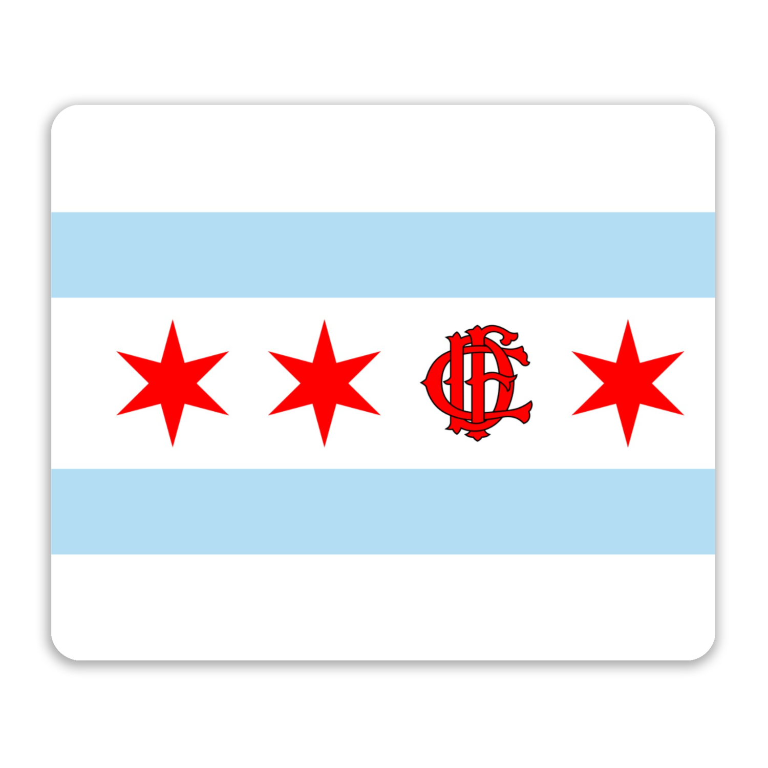 Chicago FD/EMT Flag Mouse Pad