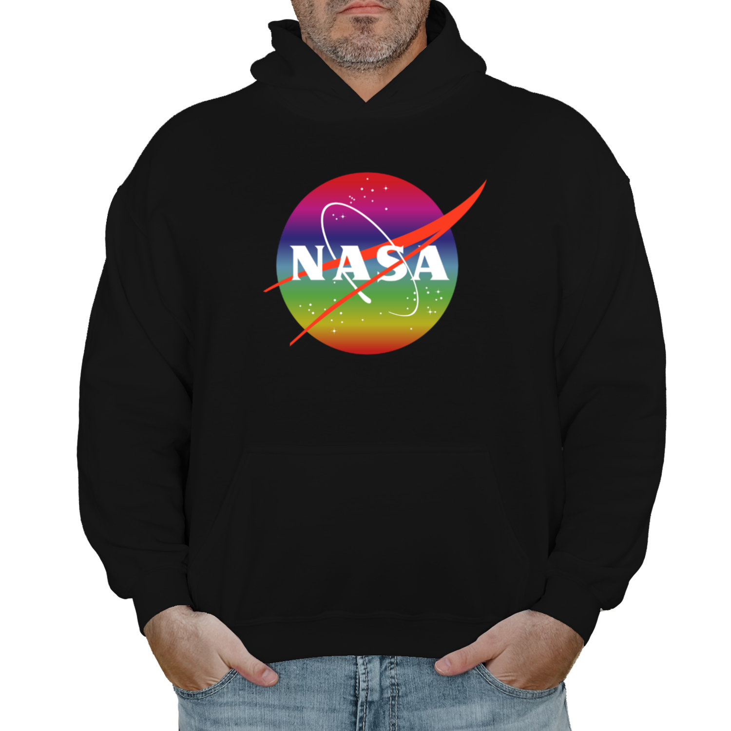 NASA Rainbow Hoodie