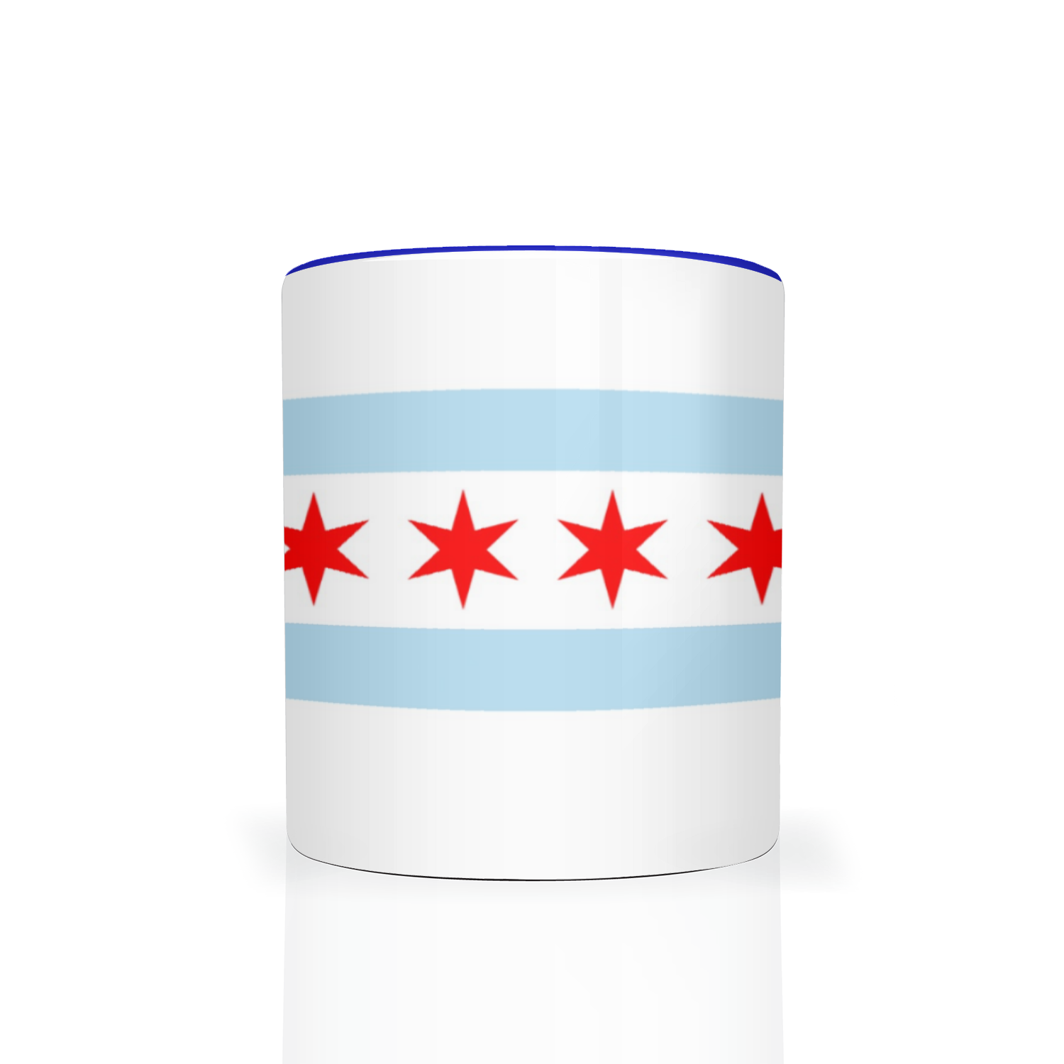Chicago Flag 2 Tone 11oz Mug