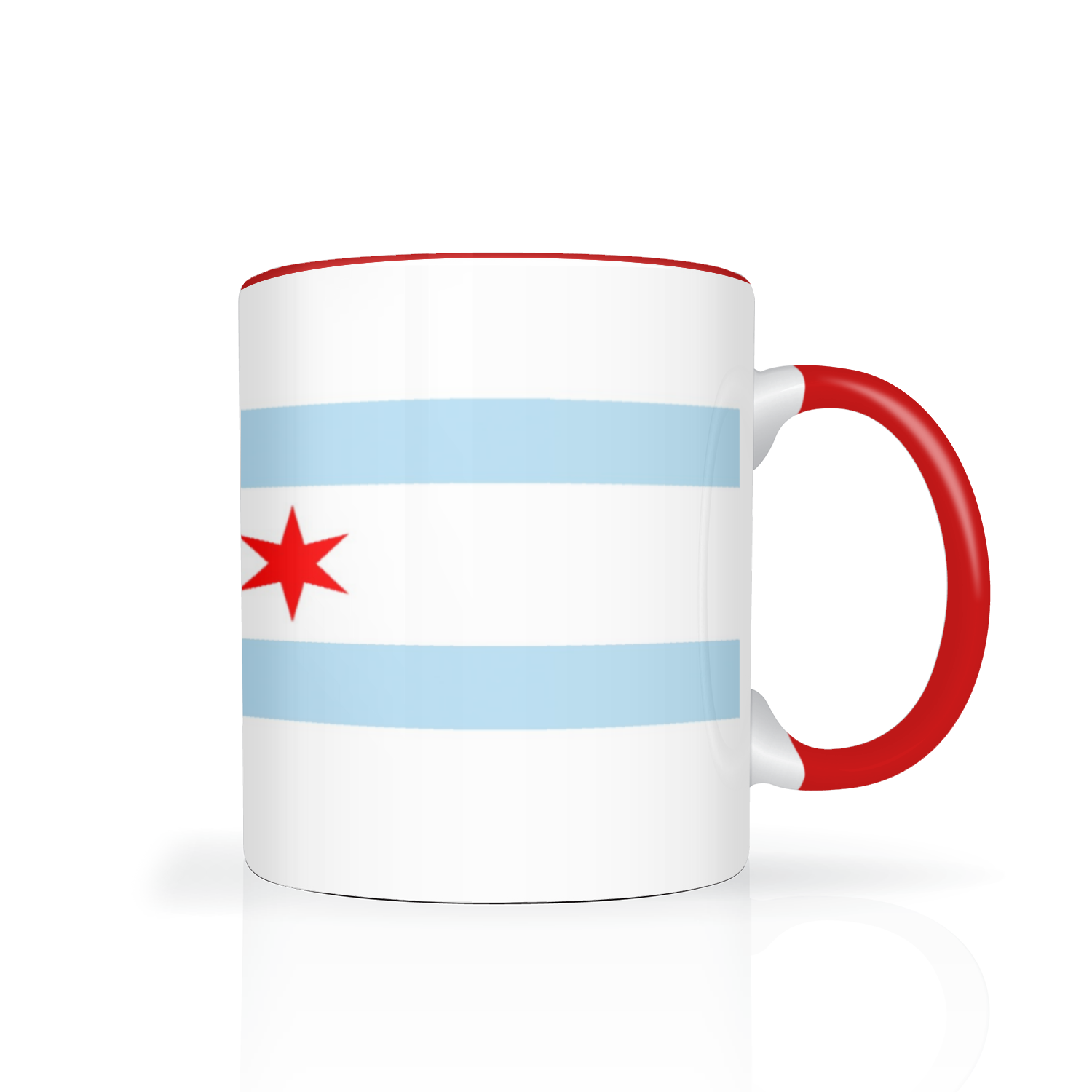 Chicago PD Flag 2 Tone 11oz Mug