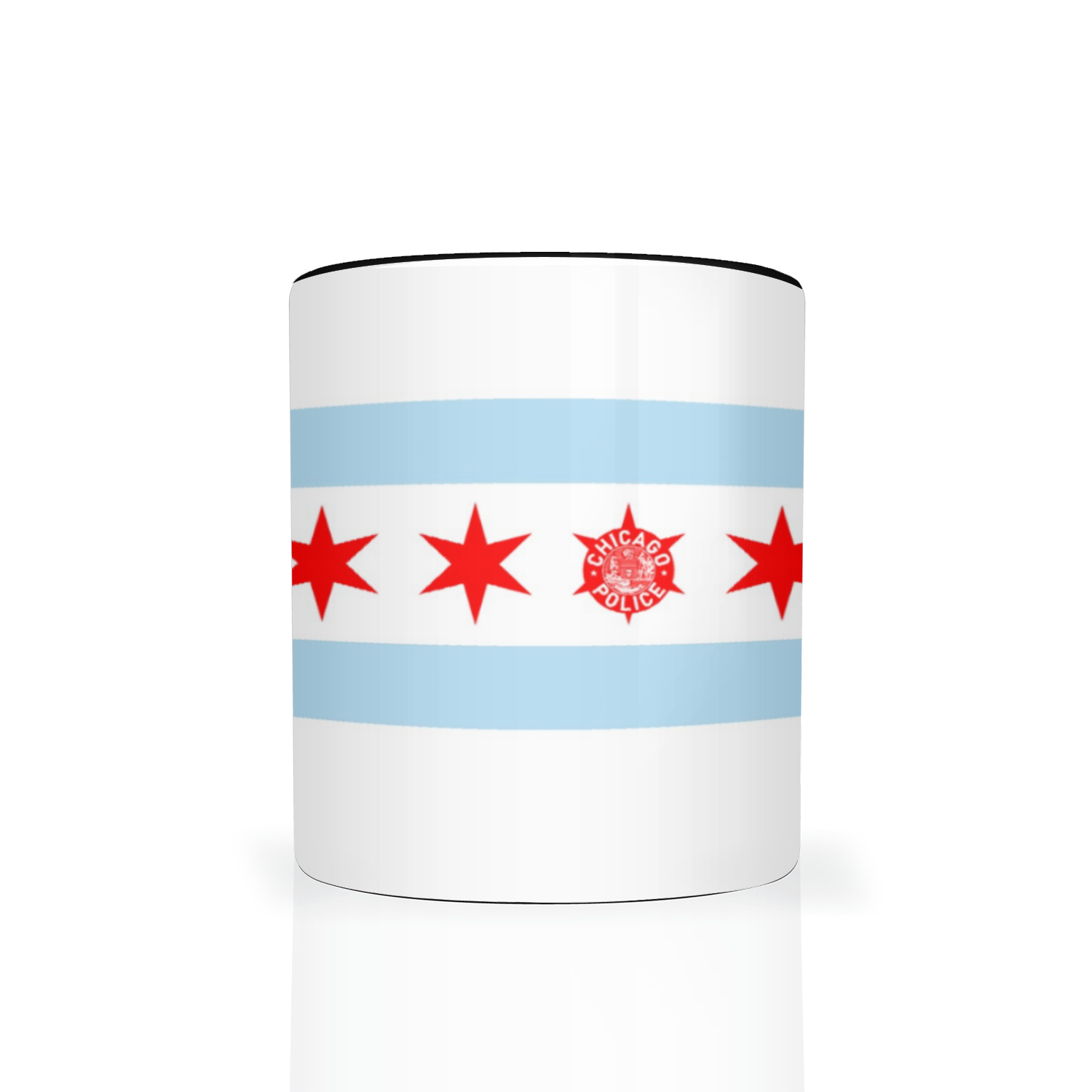 Chicago PD Flag 2 Tone 11oz Mug