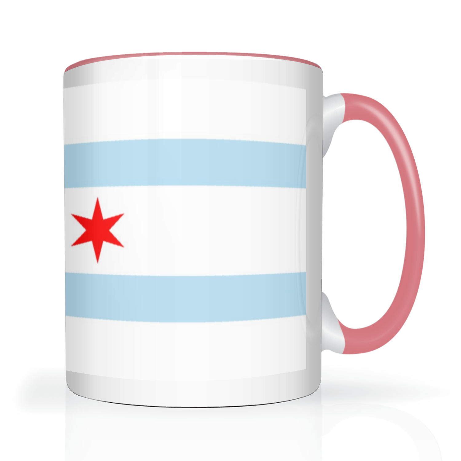 Chicago Flag 2 Tone 15oz Mug