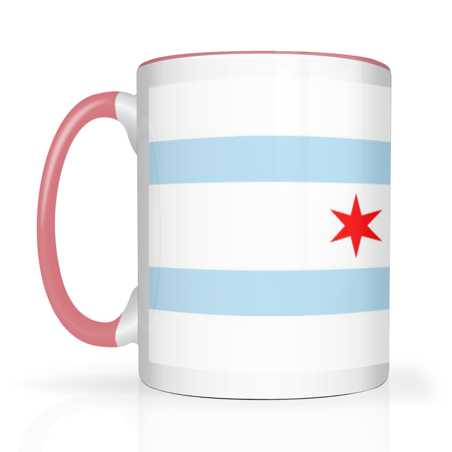 Chicago PD Flag 2 Tone 15oz Mug