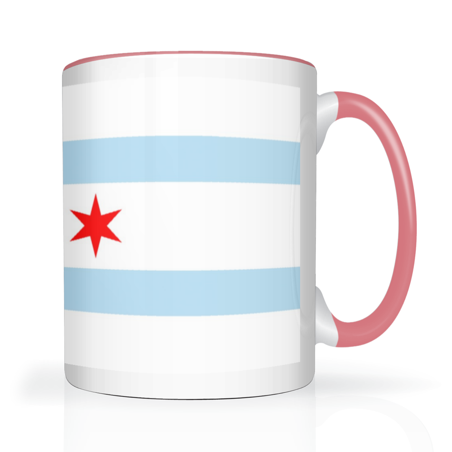 Chicago PD Flag 2 Tone 15oz Mug