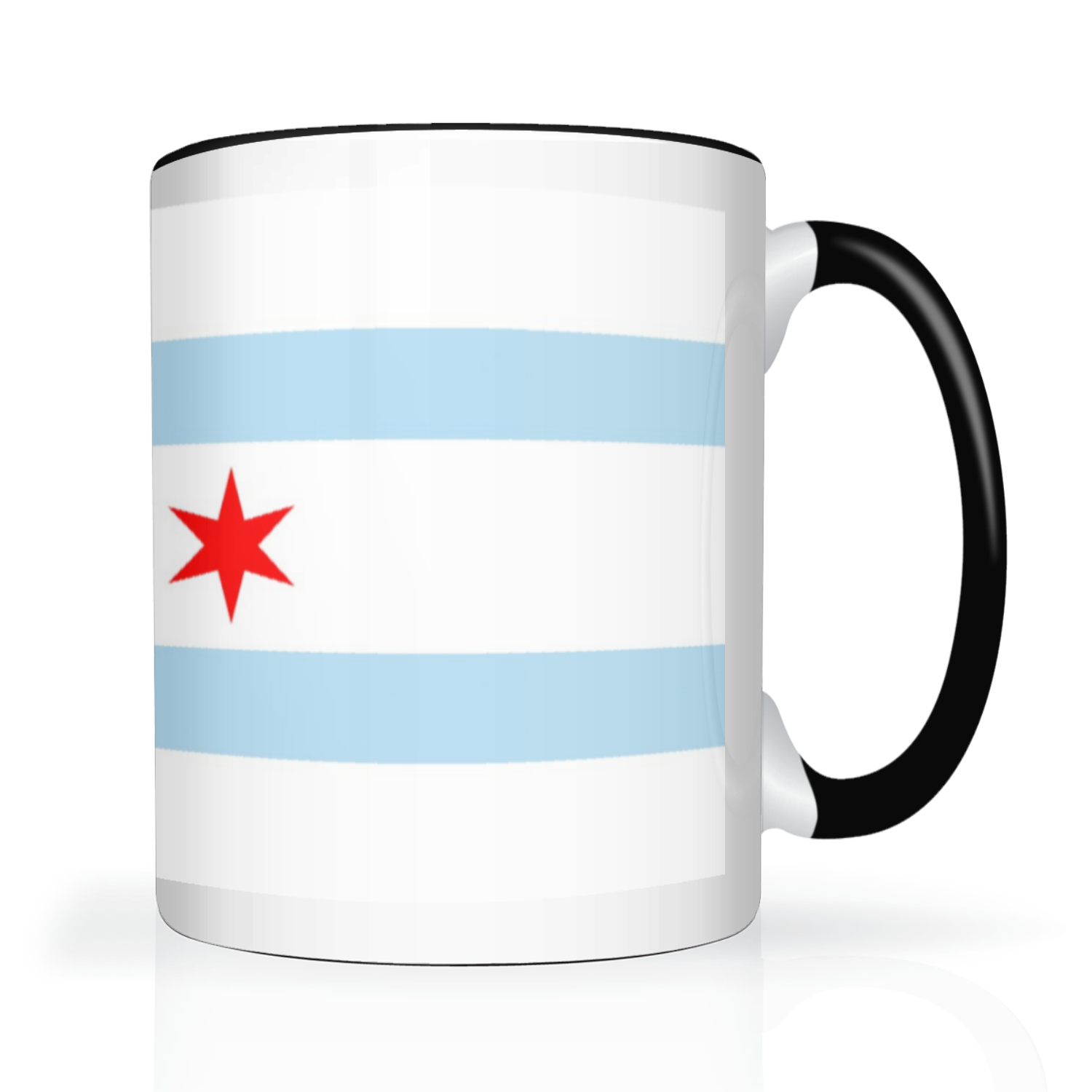 Chicago FD/EMT Flag 2 Tone 15oz Mug