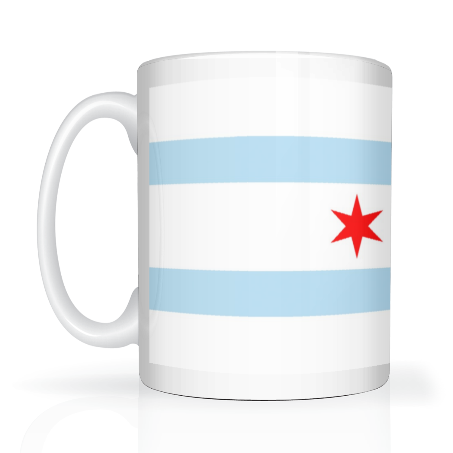 Chicago FD/EMT Flag 2 Tone 15oz Mug