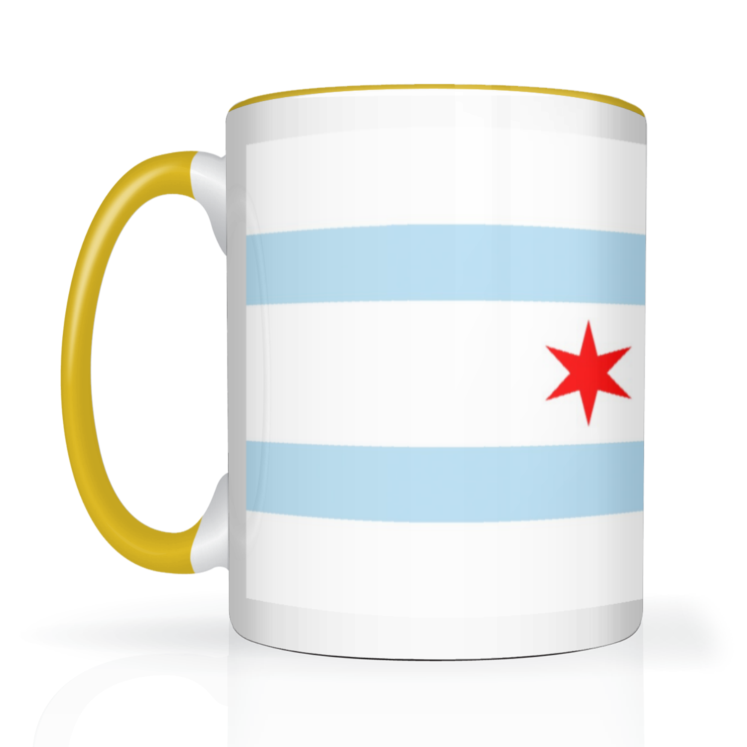 Chicago FD/EMT Flag 2 Tone 15oz Mug