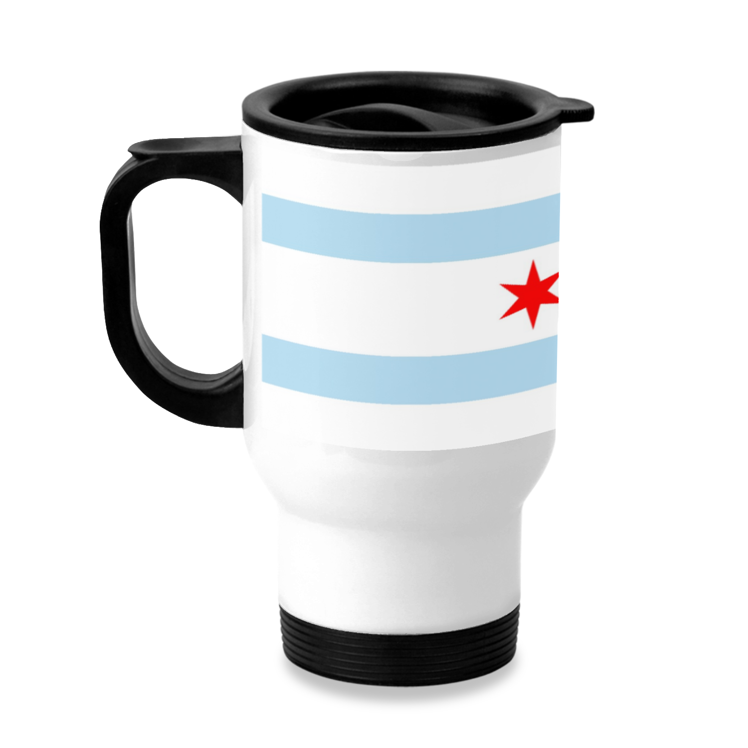 Chicago PD Flag Travel Mug