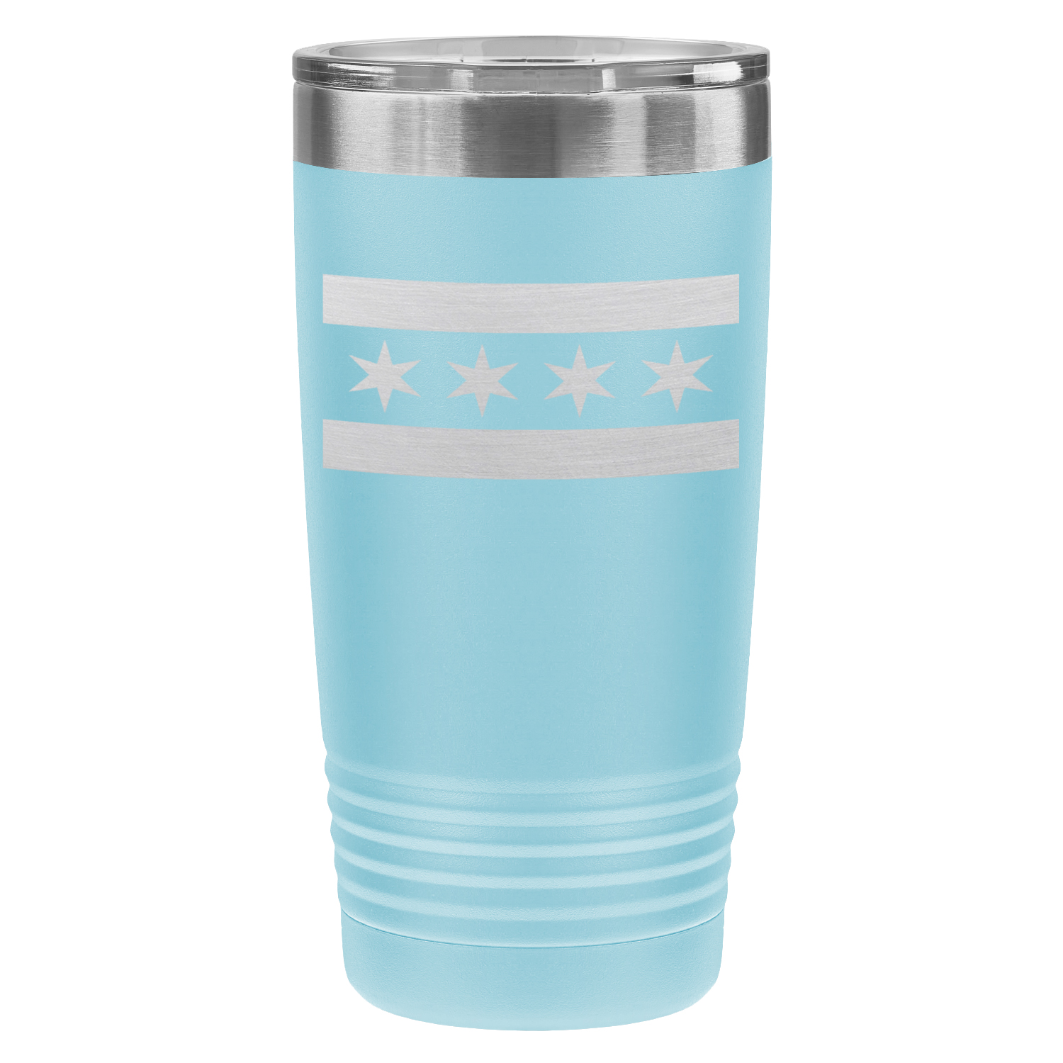 Chicago Flag 20oz Tumbler