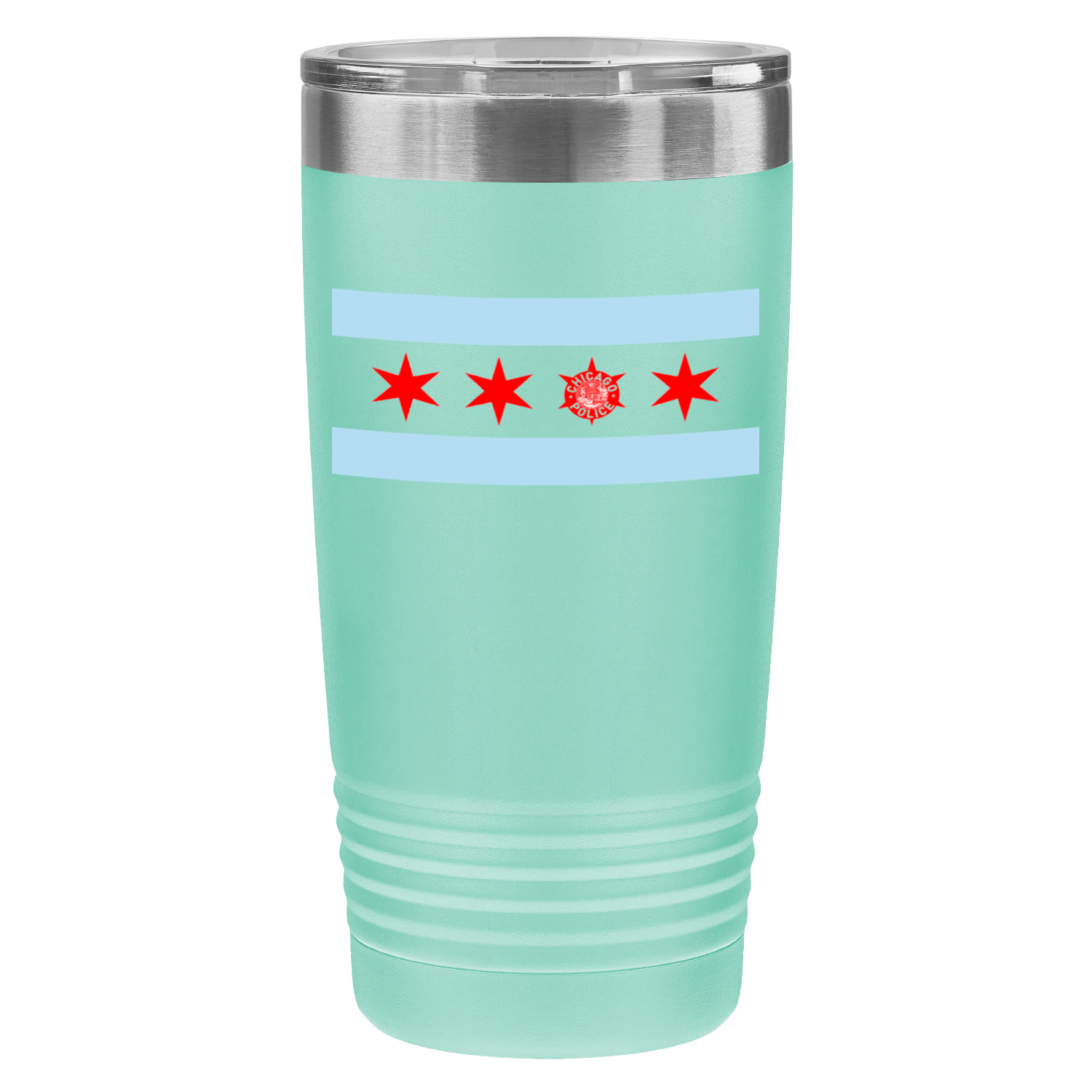 Chicago PD Flag 20oz UV Tumbler