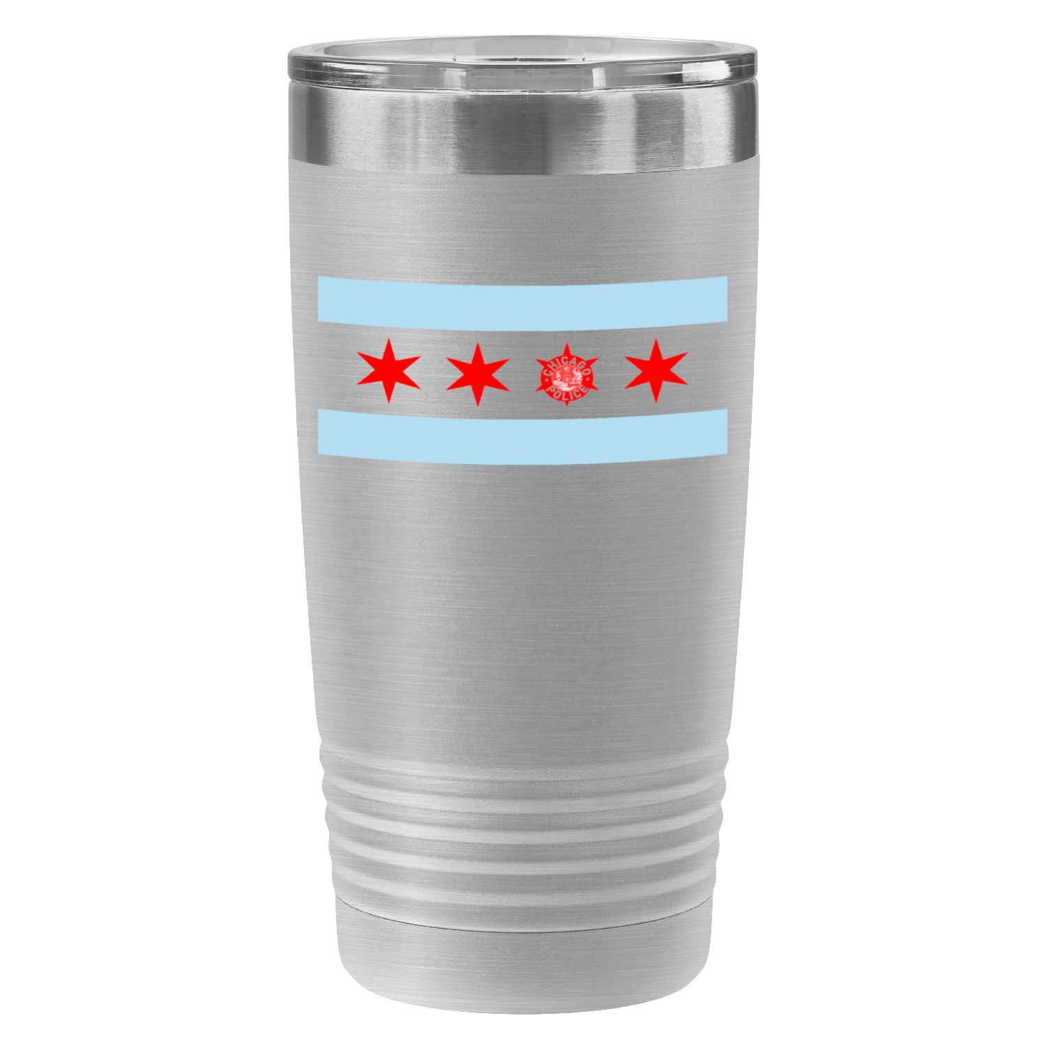 Chicago PD Flag 20oz UV Tumbler