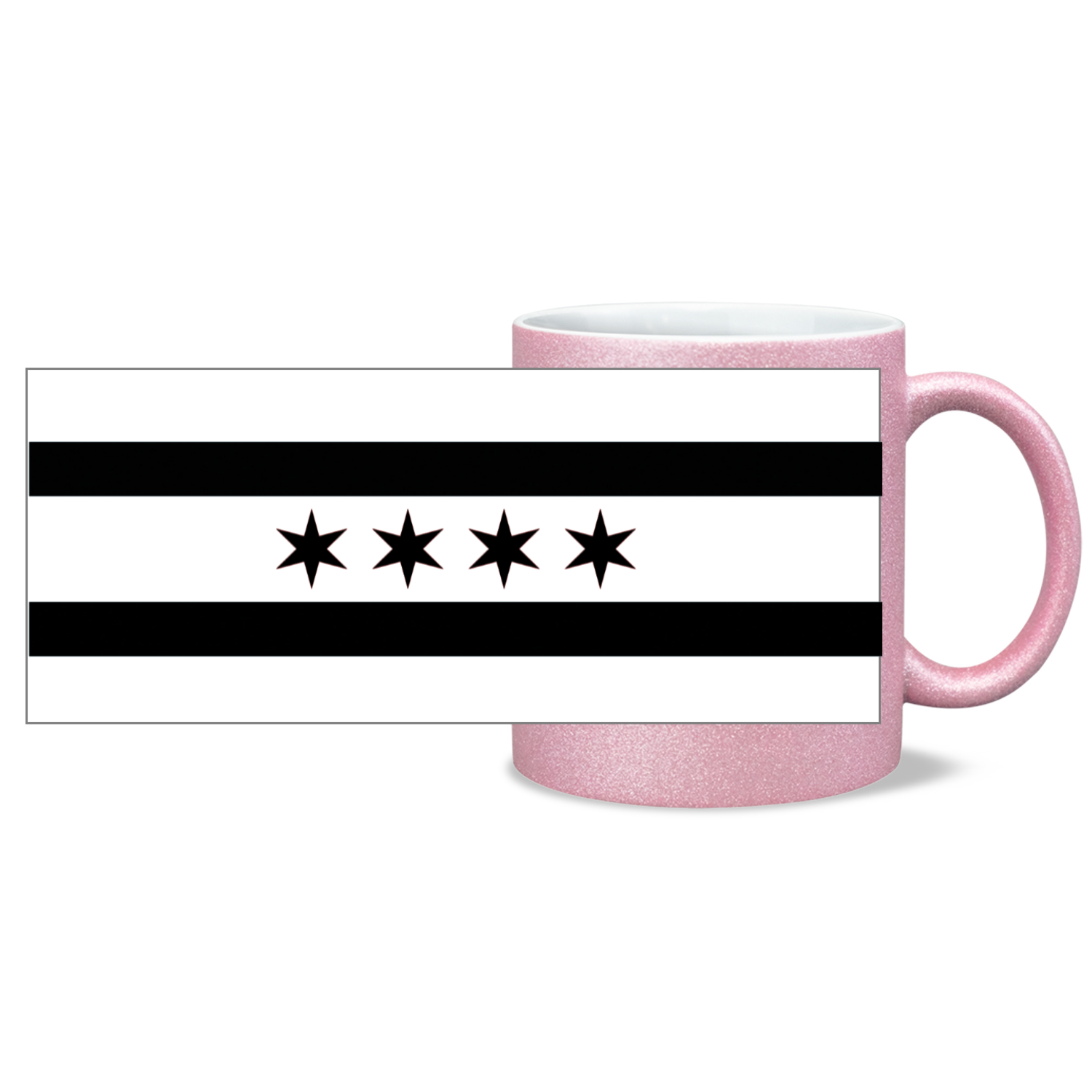 Chicago Flag 11oz Sparkling Mug
