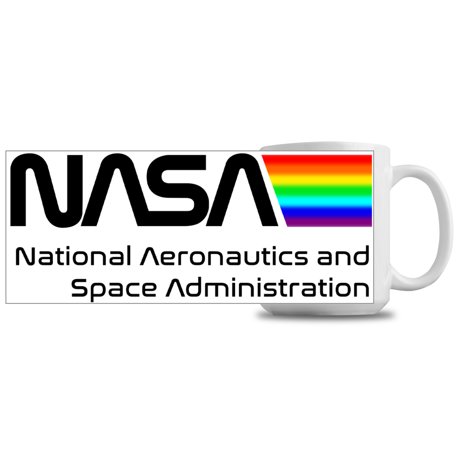 NASA Space Logo 15oz Mug