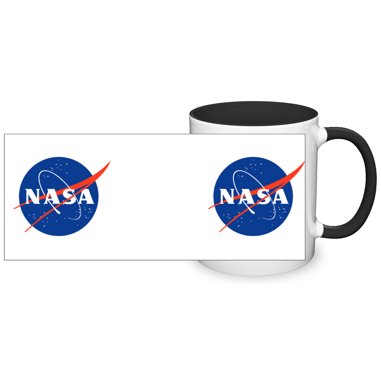 NASA Circle Logo 11oz 2 Tone Mug
