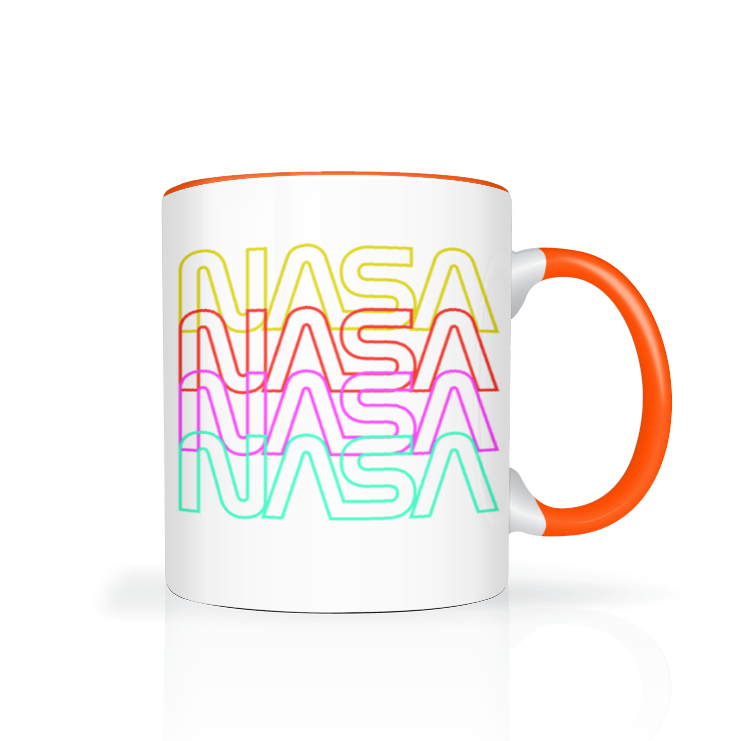 NASA Worm 11oz 2 Tone Mug