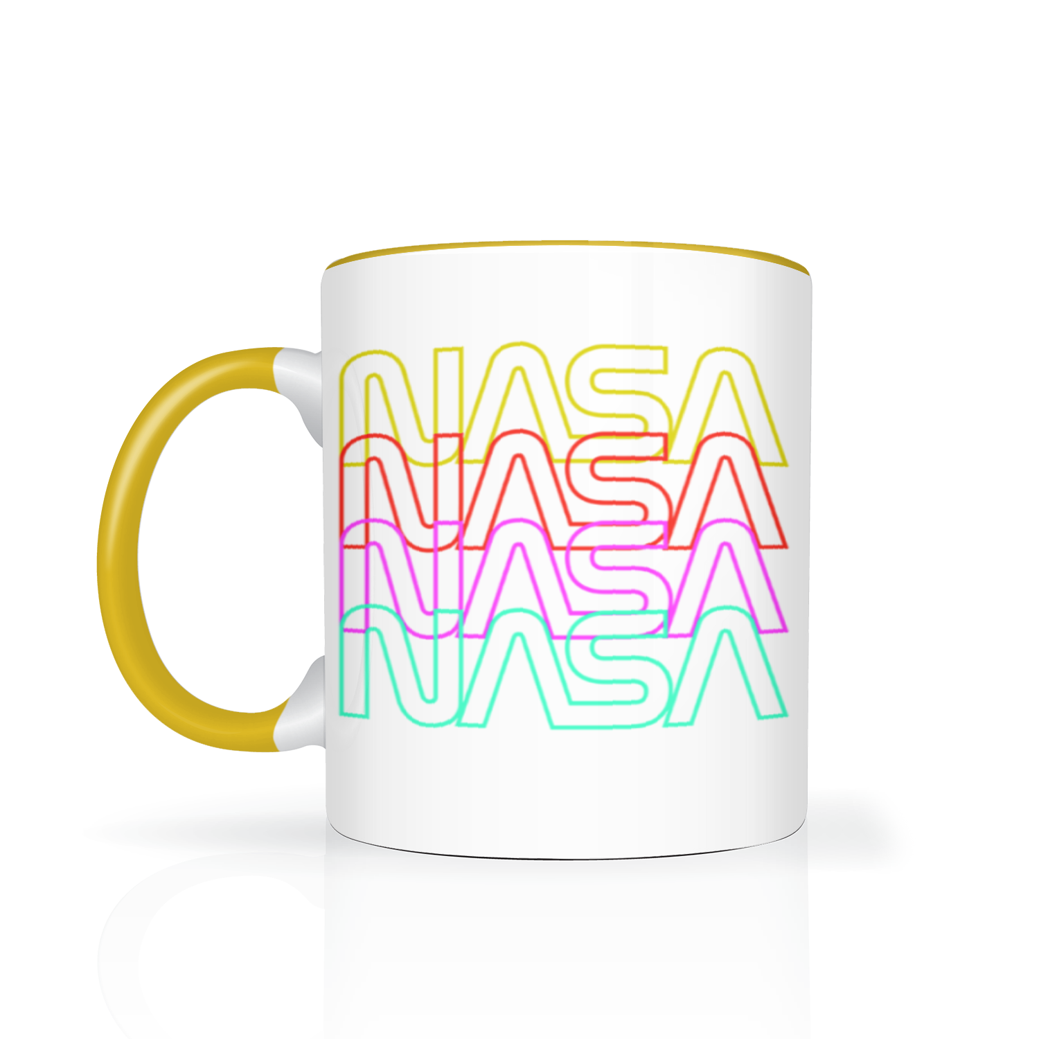 NASA Worm 11oz 2 Tone Mug