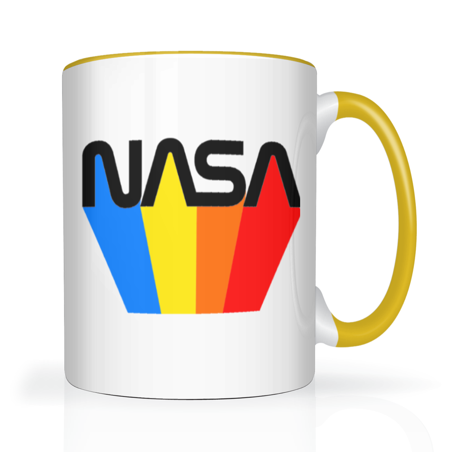 NASA 80’s Retro 2 Tone 15oz Mug