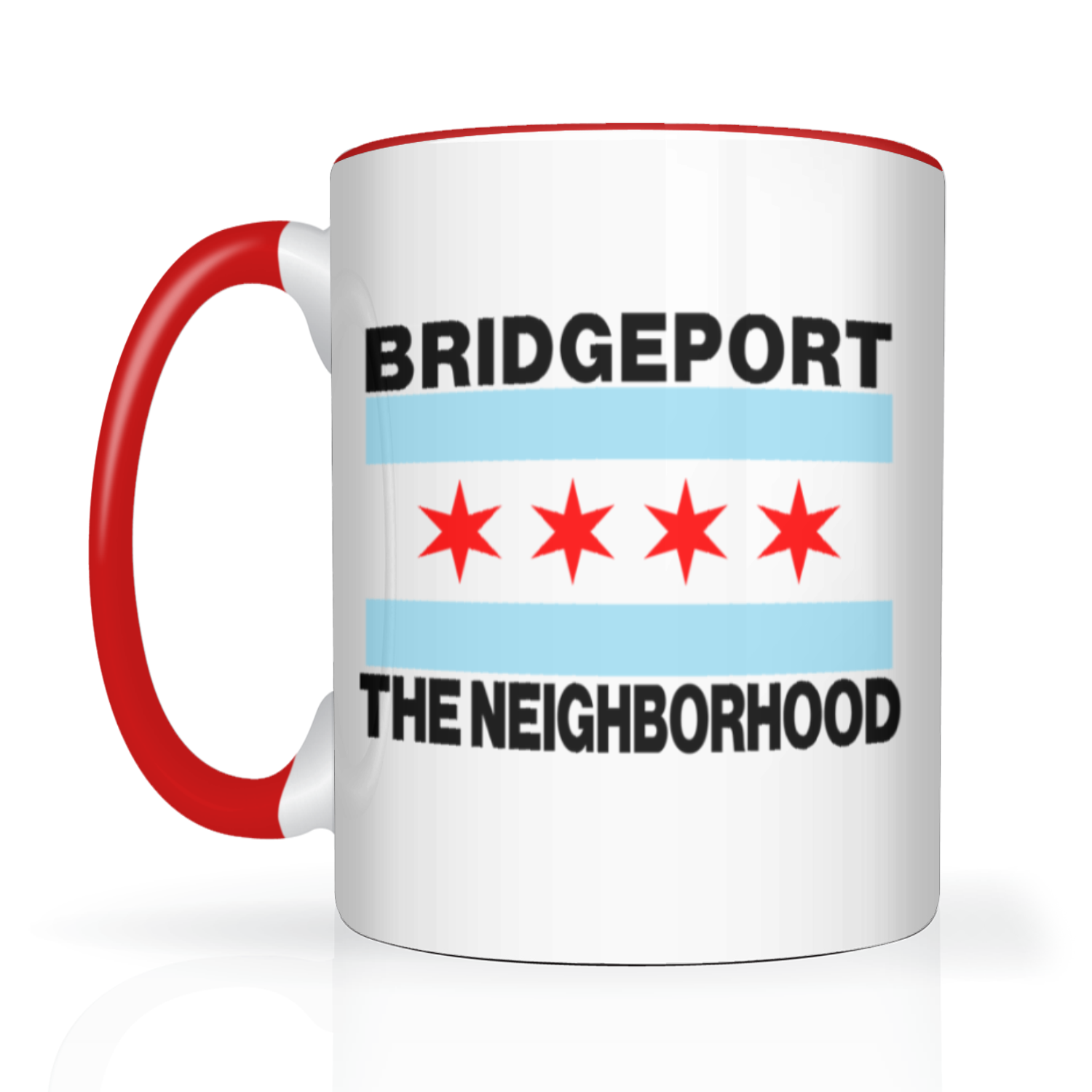 Chicago Flag Bridgeport 2 Tone 15oz Mug