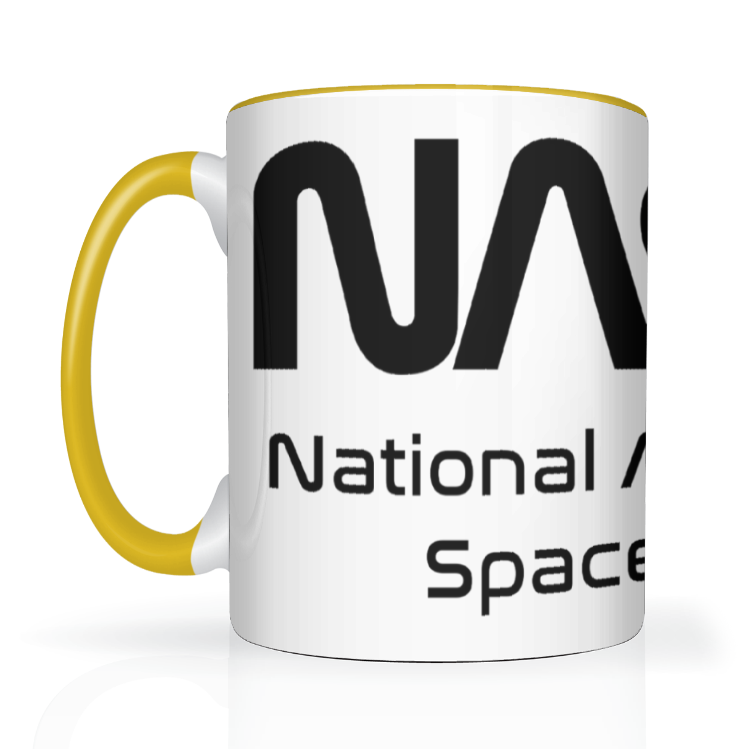 NASA Space Logo 2 Tone 15oz Mug