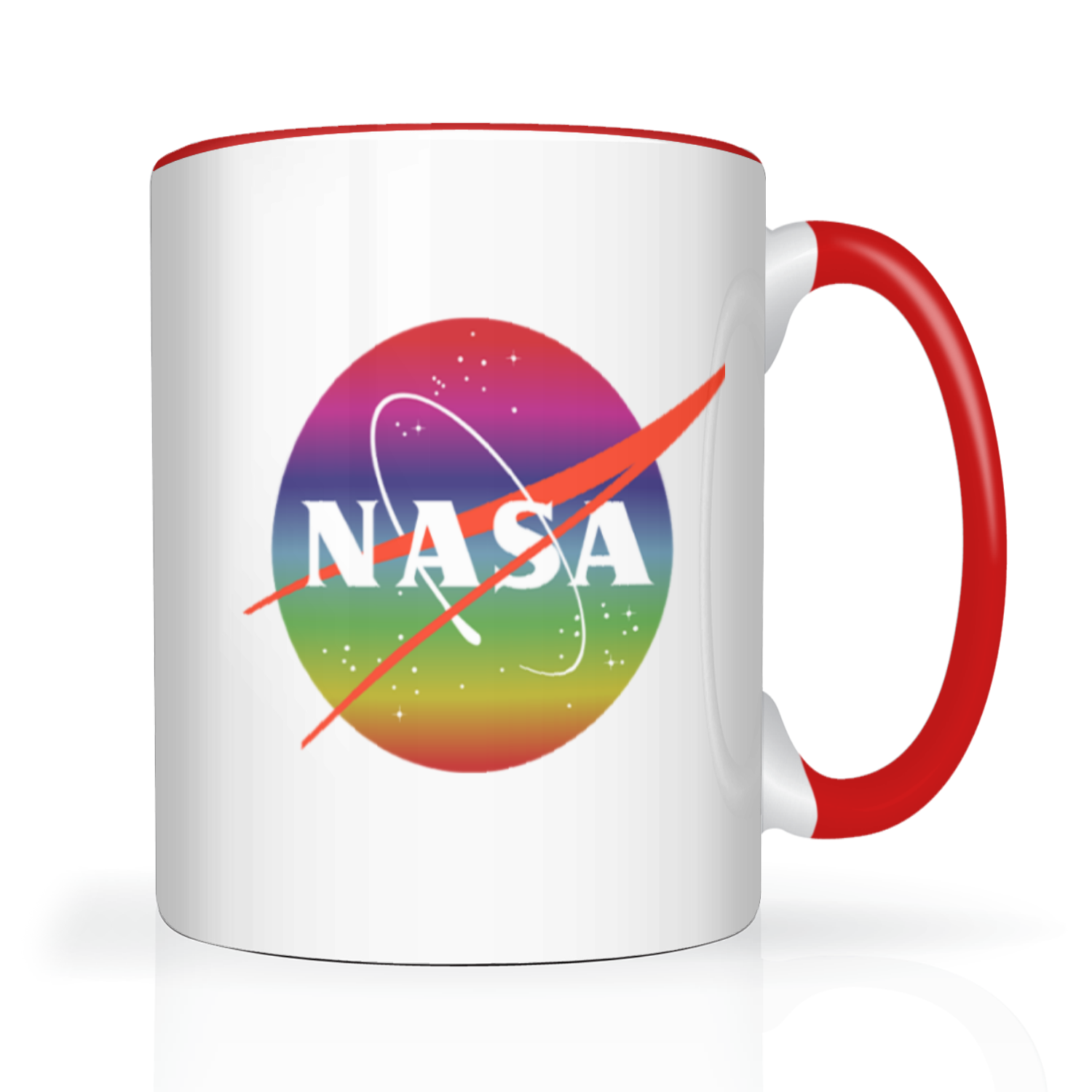 NASA Rainbow 2 Tone 15oz Mug