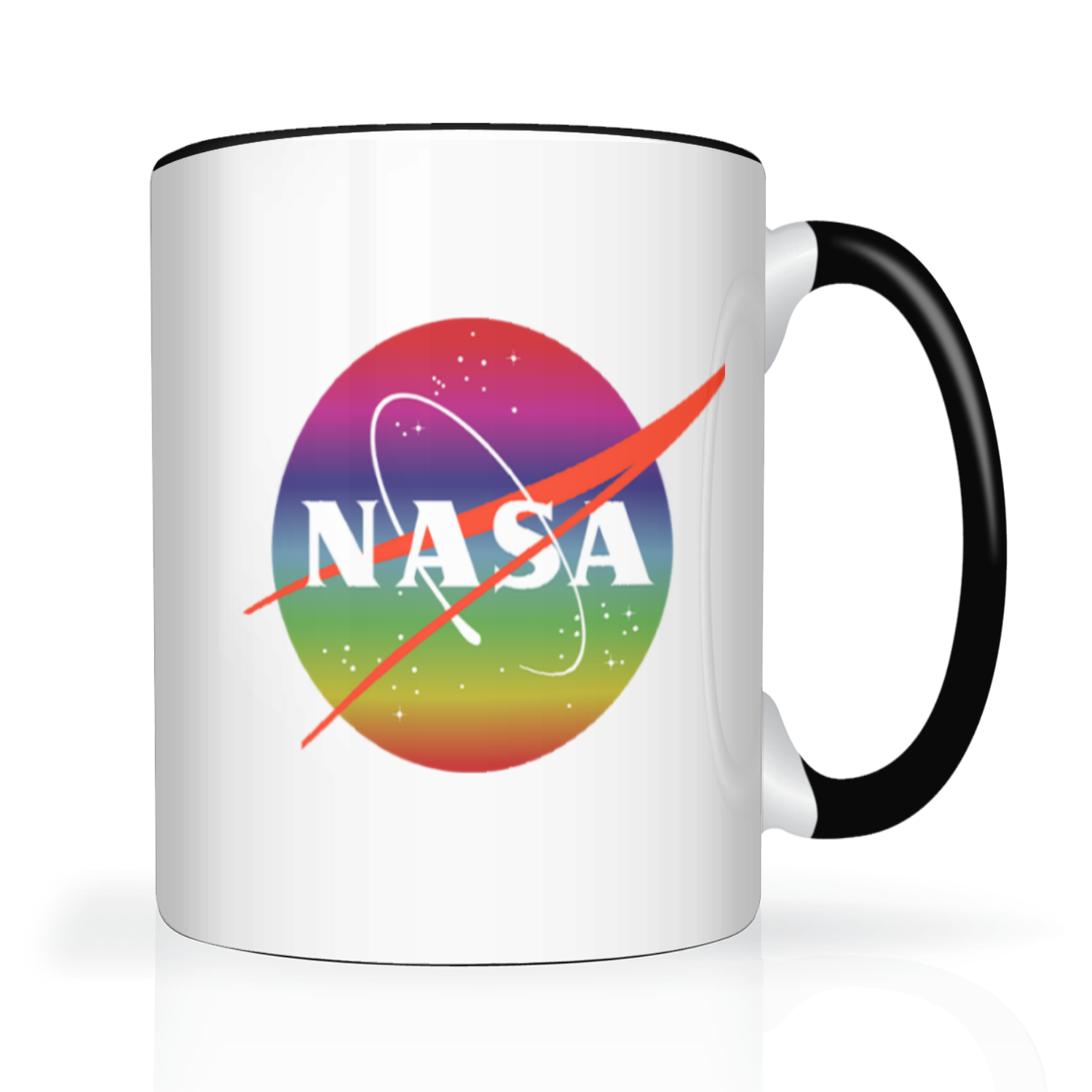 NASA Rainbow 2 Tone 15oz Mug