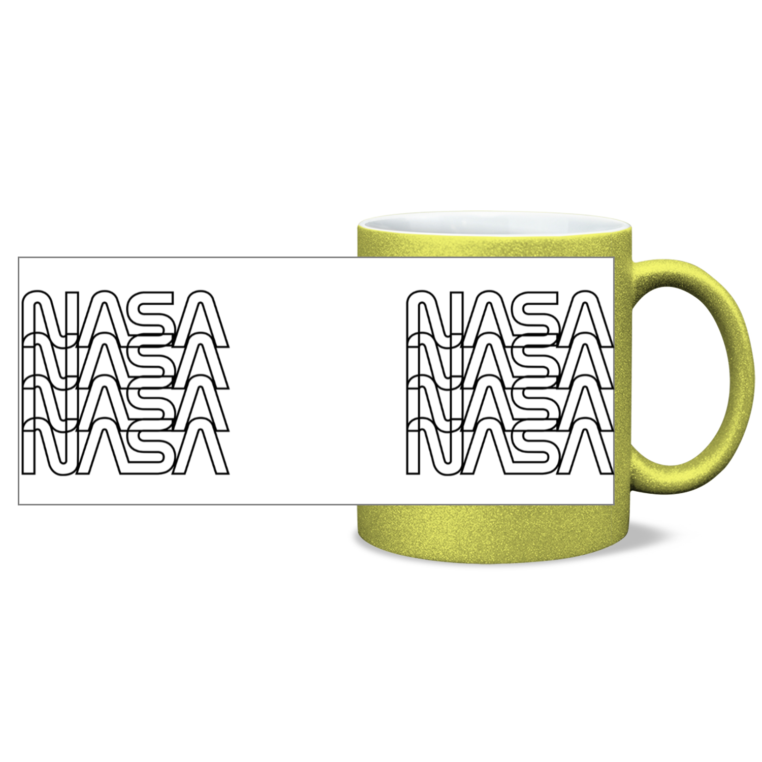 NASA Worm 11oz Sparkling Mug