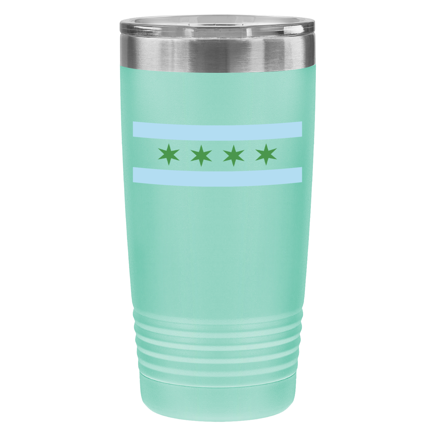 Chicago Flag St. Patty’s 20oz UV Tumbler