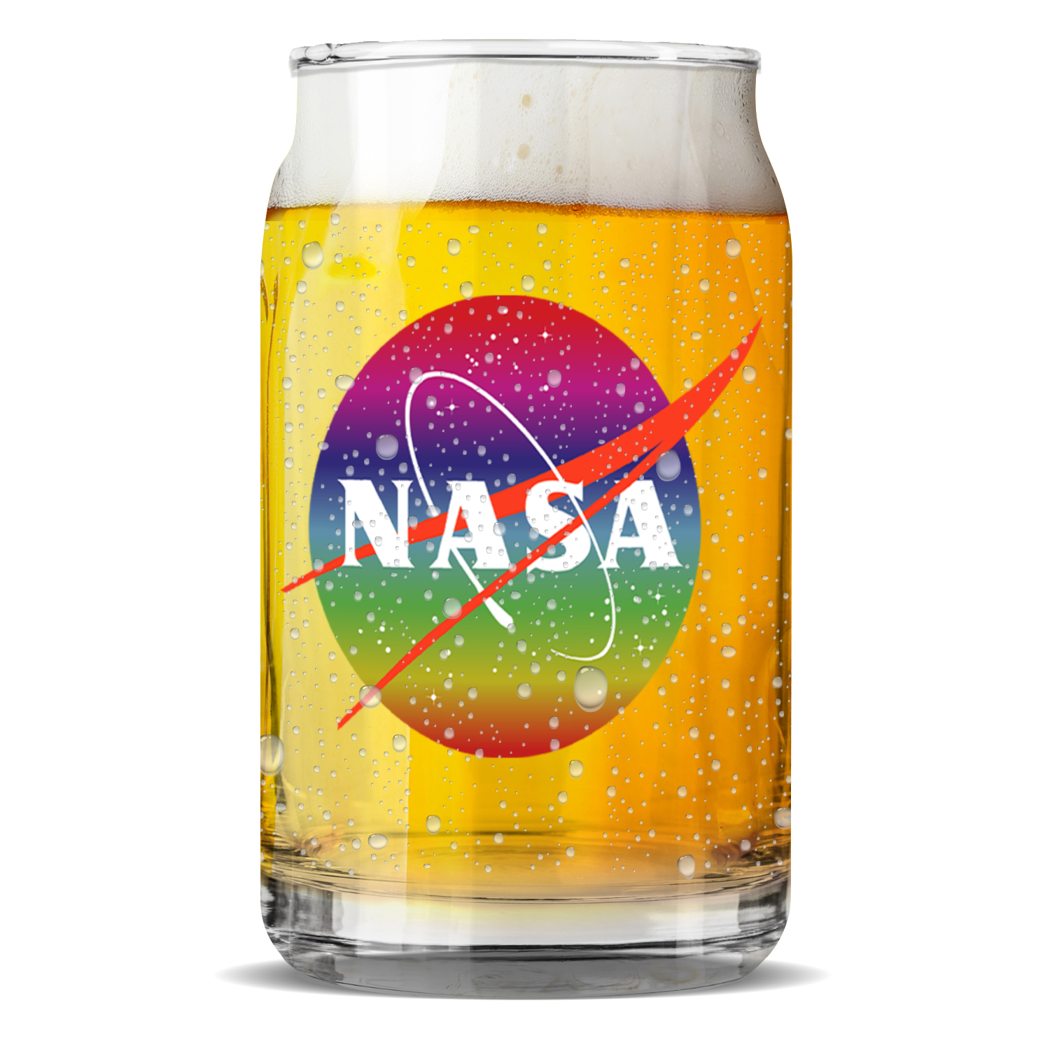 NASA Rainbow Sculptured Glass