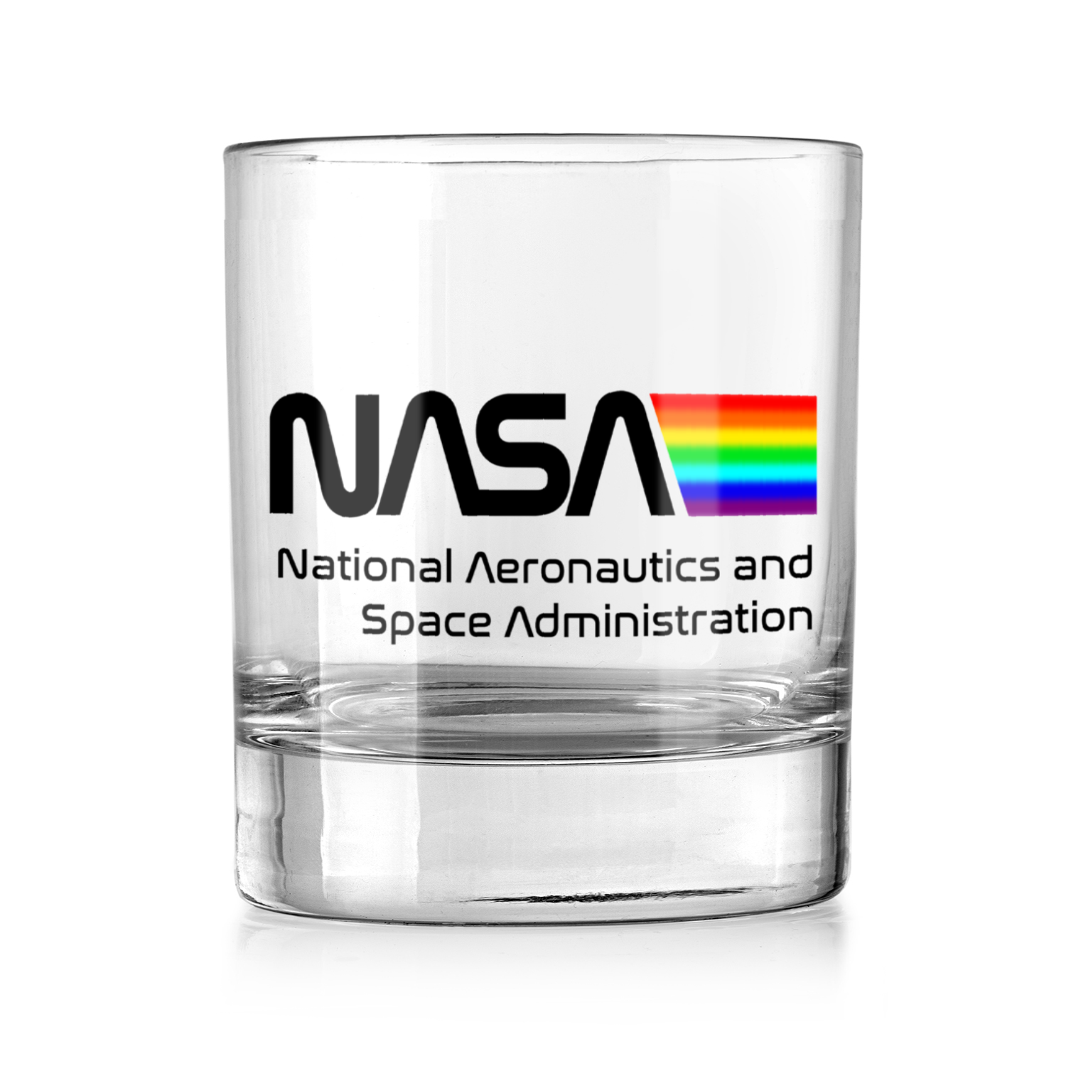 NASA Space Logo Whiskey Tumbler