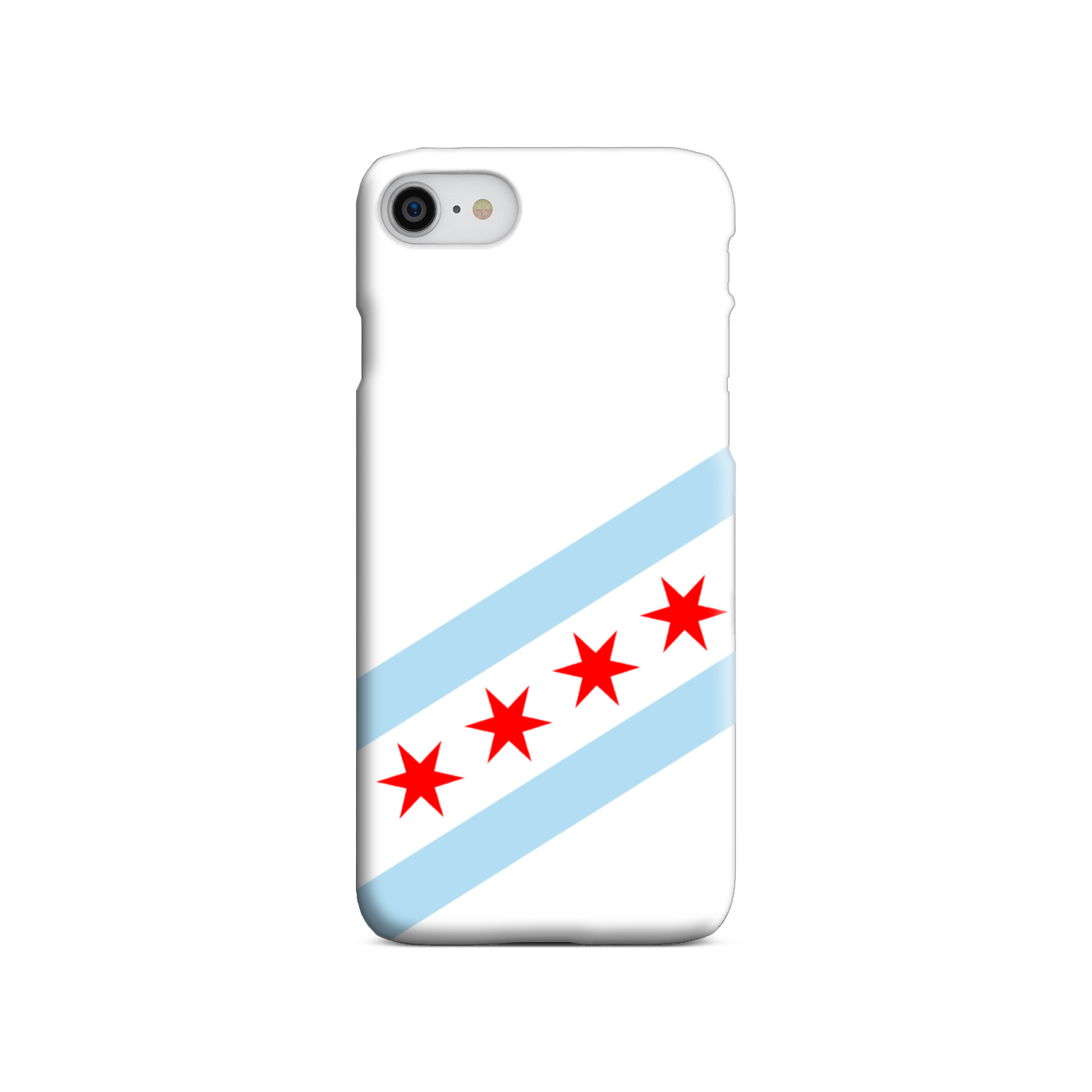 Chicago Flag Slim Phone Case