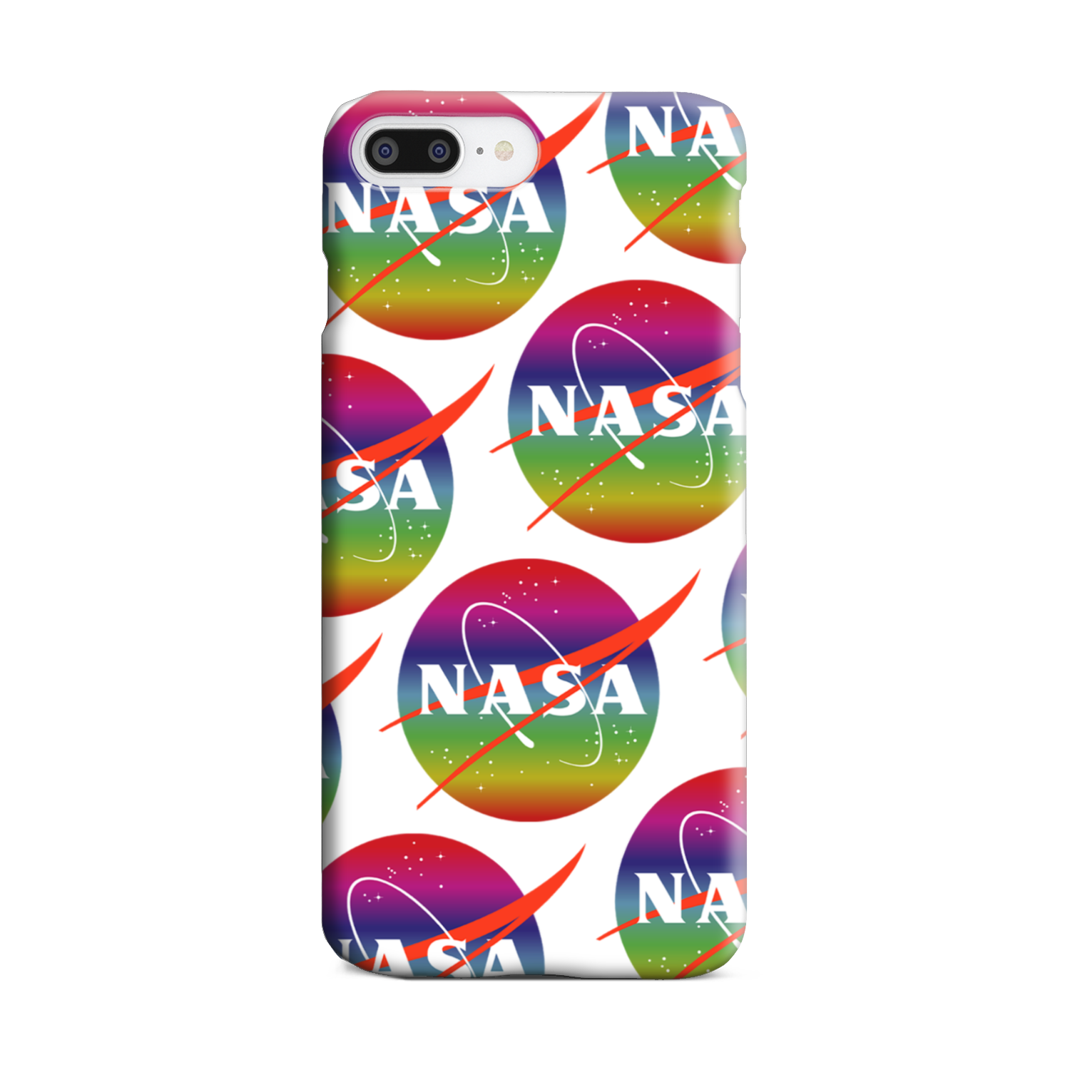 NASA Rainbow Slim Phone Case