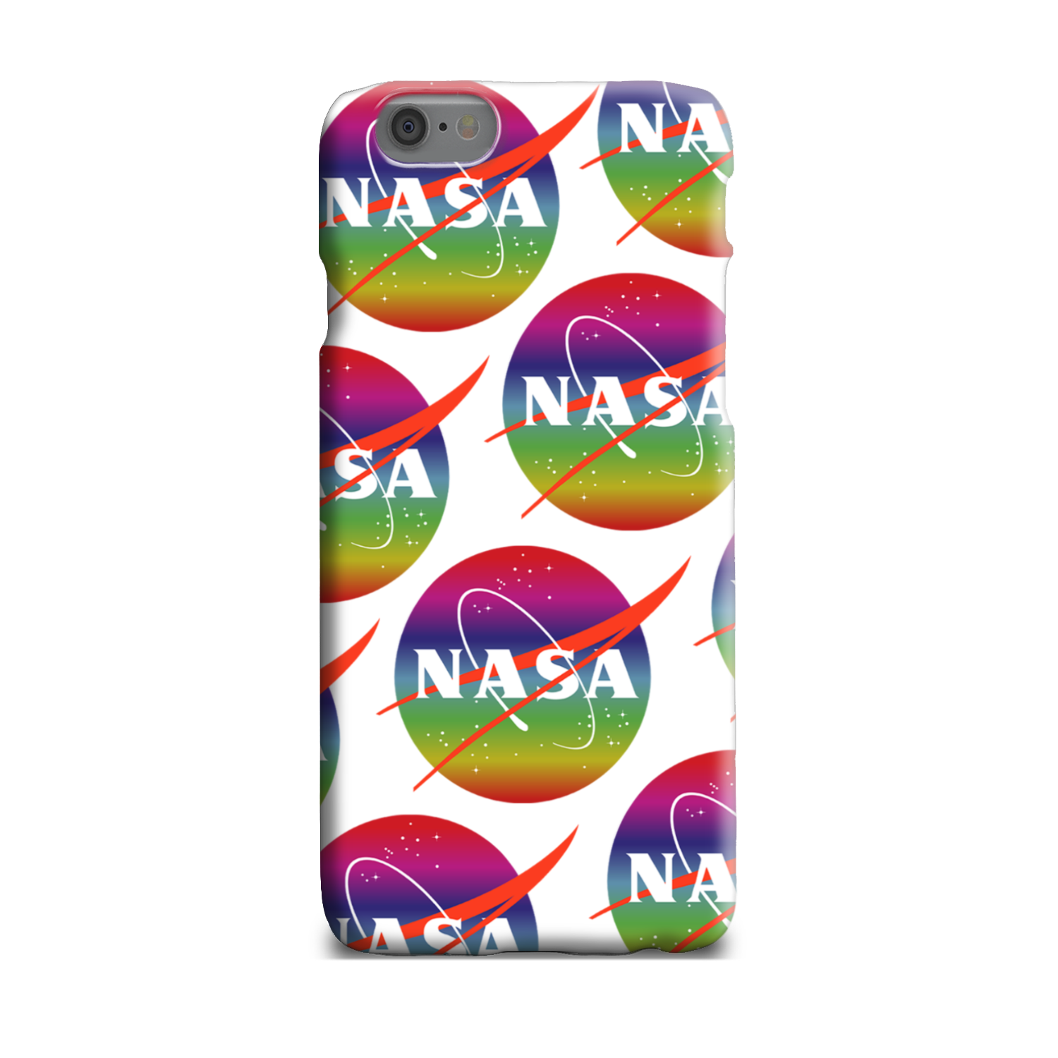 NASA Rainbow Slim Phone Case