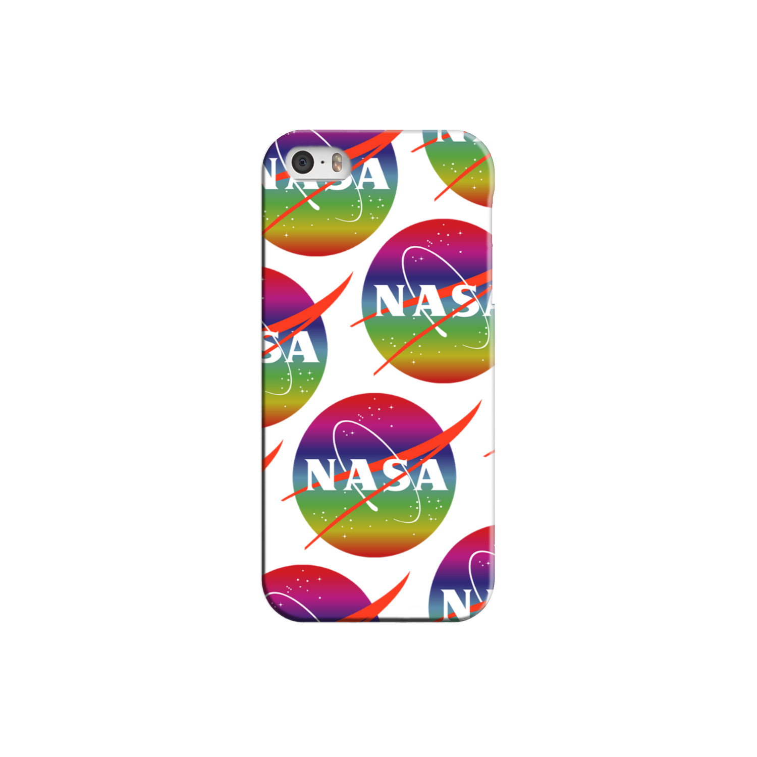 NASA Rainbow Slim Phone Case