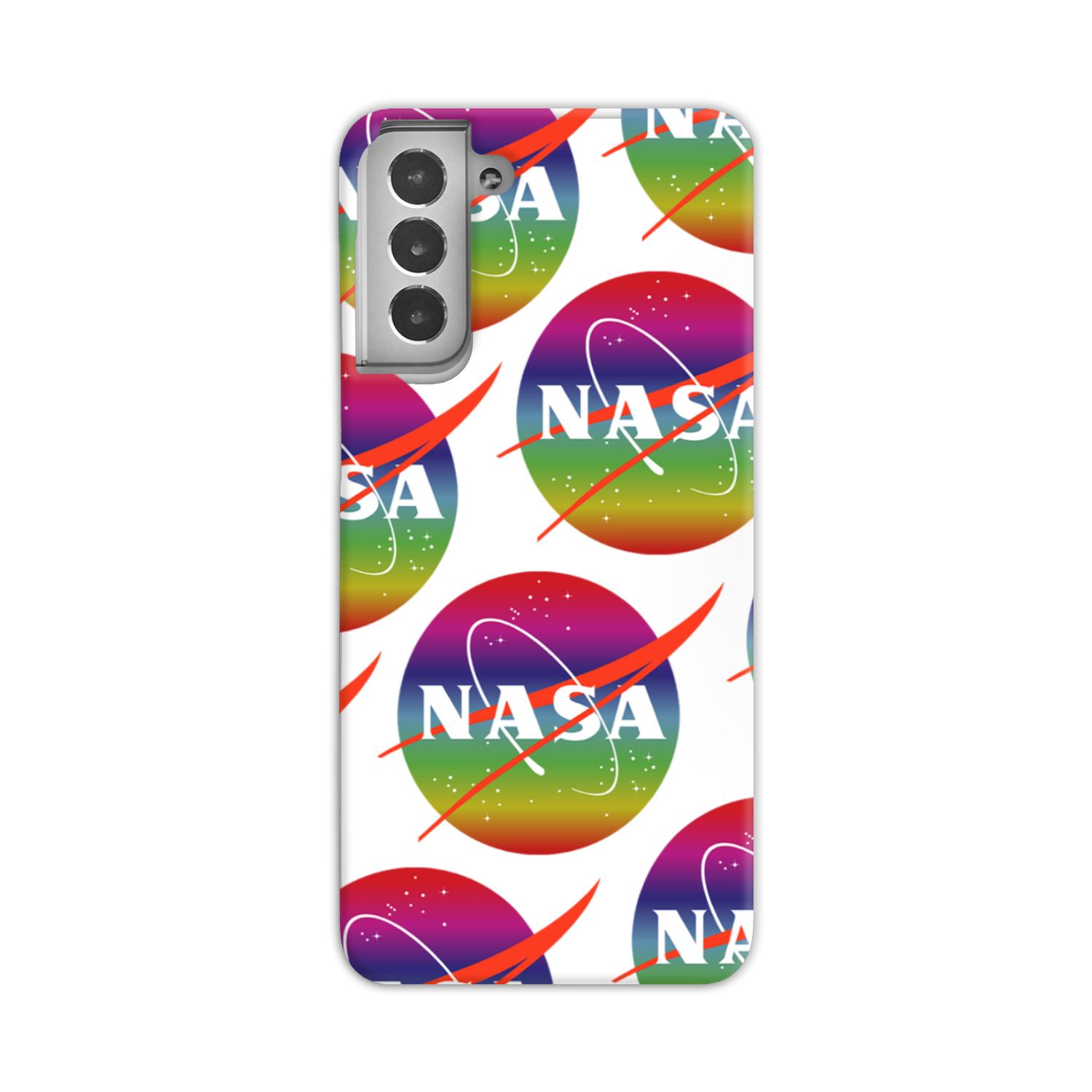 NASA Rainbow Slim Phone Case